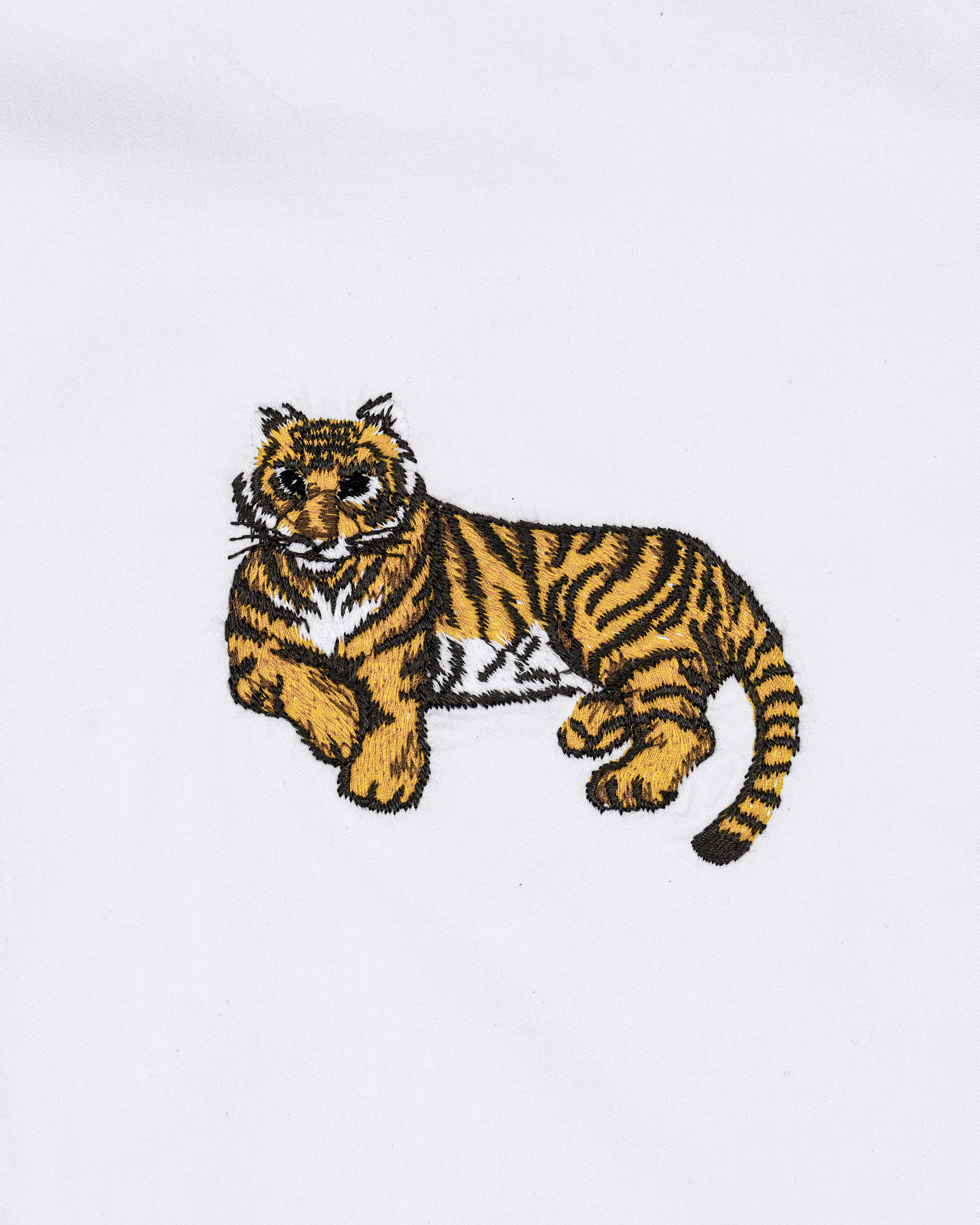 Bright White Subtle Sheen Tiger Cub Embroidered Super Soft Premium Cotton Shirt 8230-BLK-P496-38,8230-BLK-P496-H-38,8230-BLK-P496-39,8230-BLK-P496-H-39,8230-BLK-P496-40,8230-BLK-P496-H-40,8230-BLK-P496-42,8230-BLK-P496-H-42,8230-BLK-P496-44,8230-BLK-P496-H-44,8230-BLK-P496-46,8230-BLK-P496-H-46,8230-BLK-P496-48,8230-BLK-P496-H-48,8230-BLK-P496-50,8230-BLK-P496-H-50,8230-BLK-P496-52,8230-BLK-P496-H-52