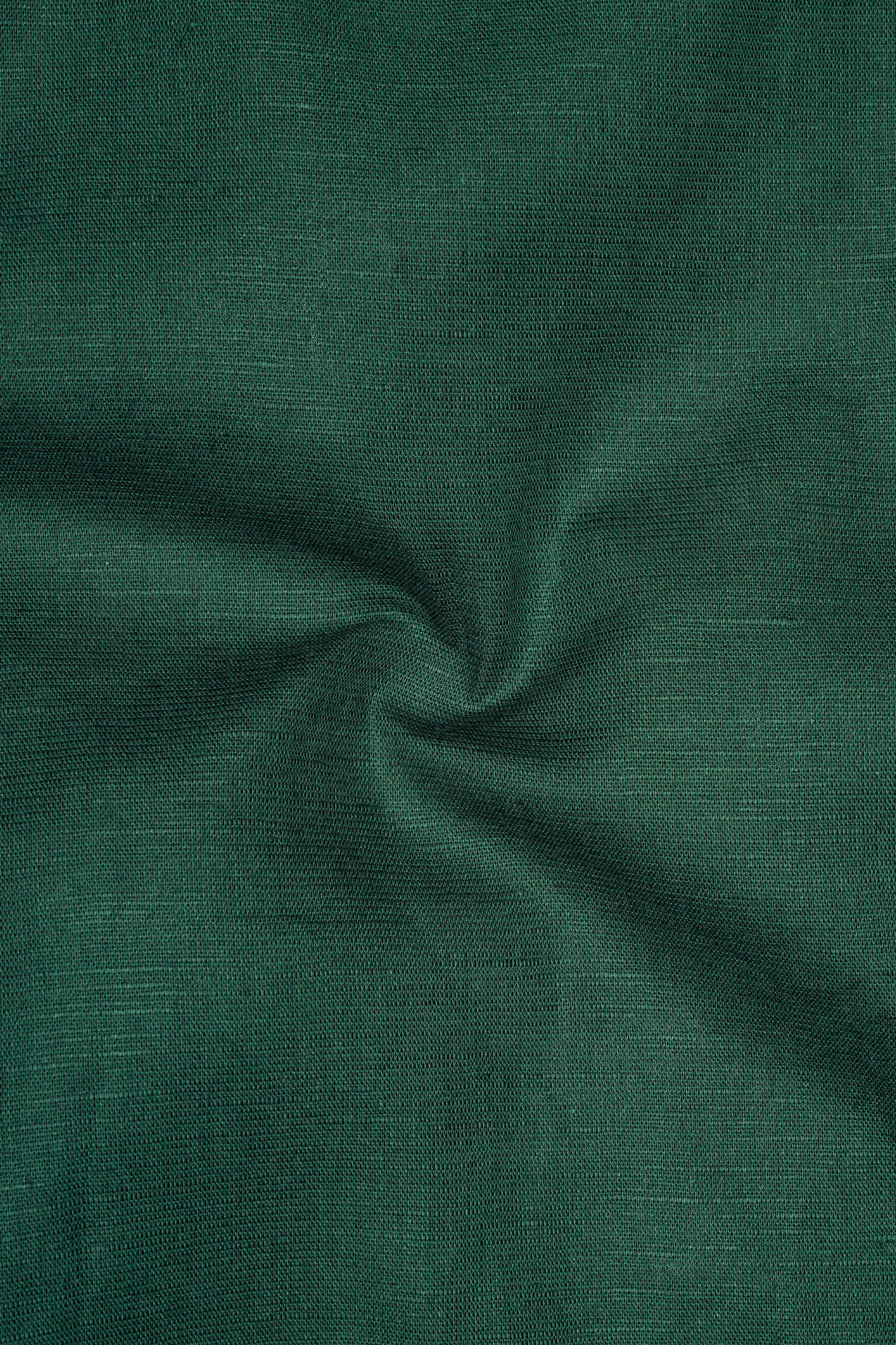 Spectra Green Luxurious Linen Shirt