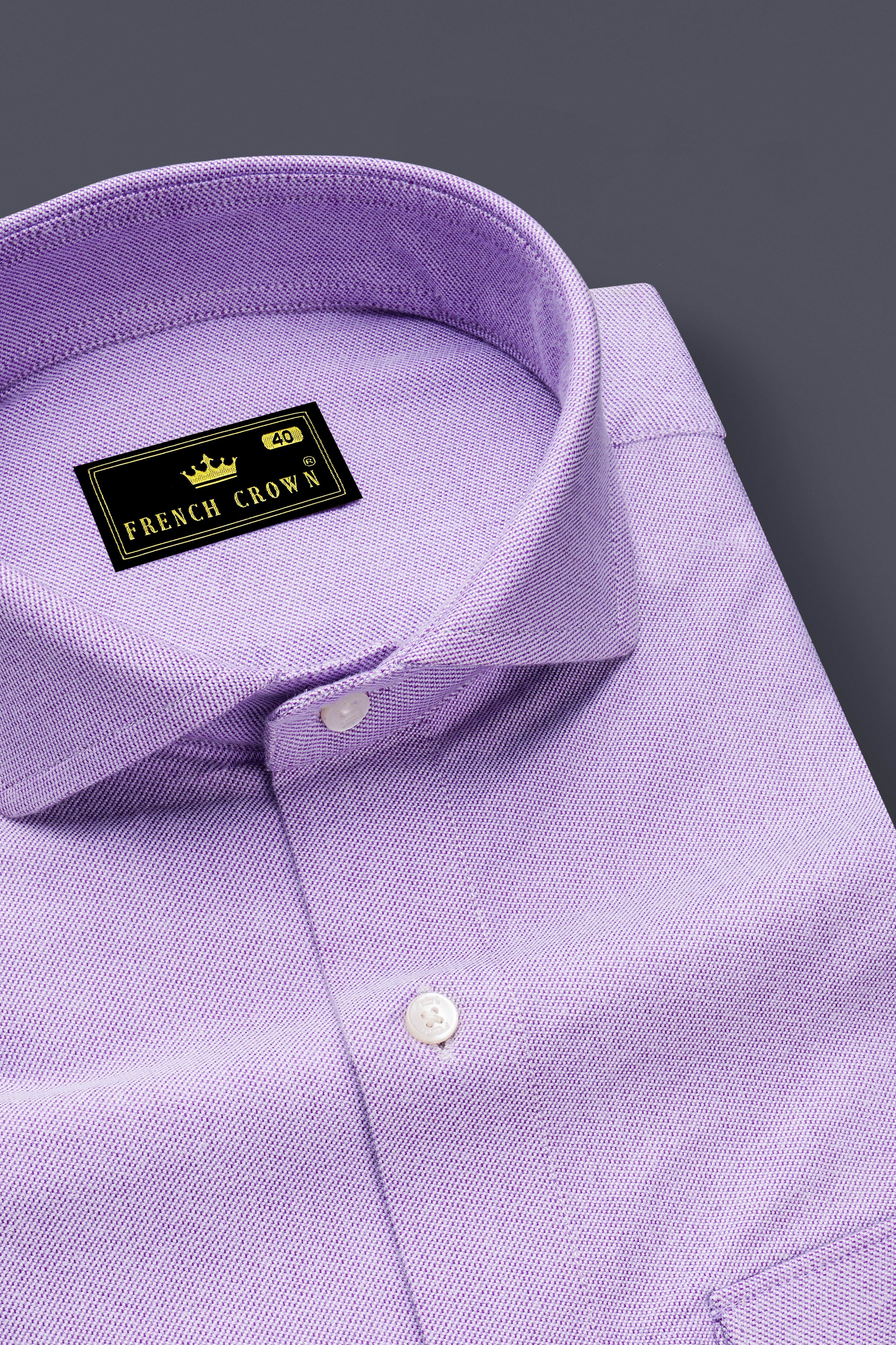 Prelude Purple Royal Oxford Overshirt/Shacket