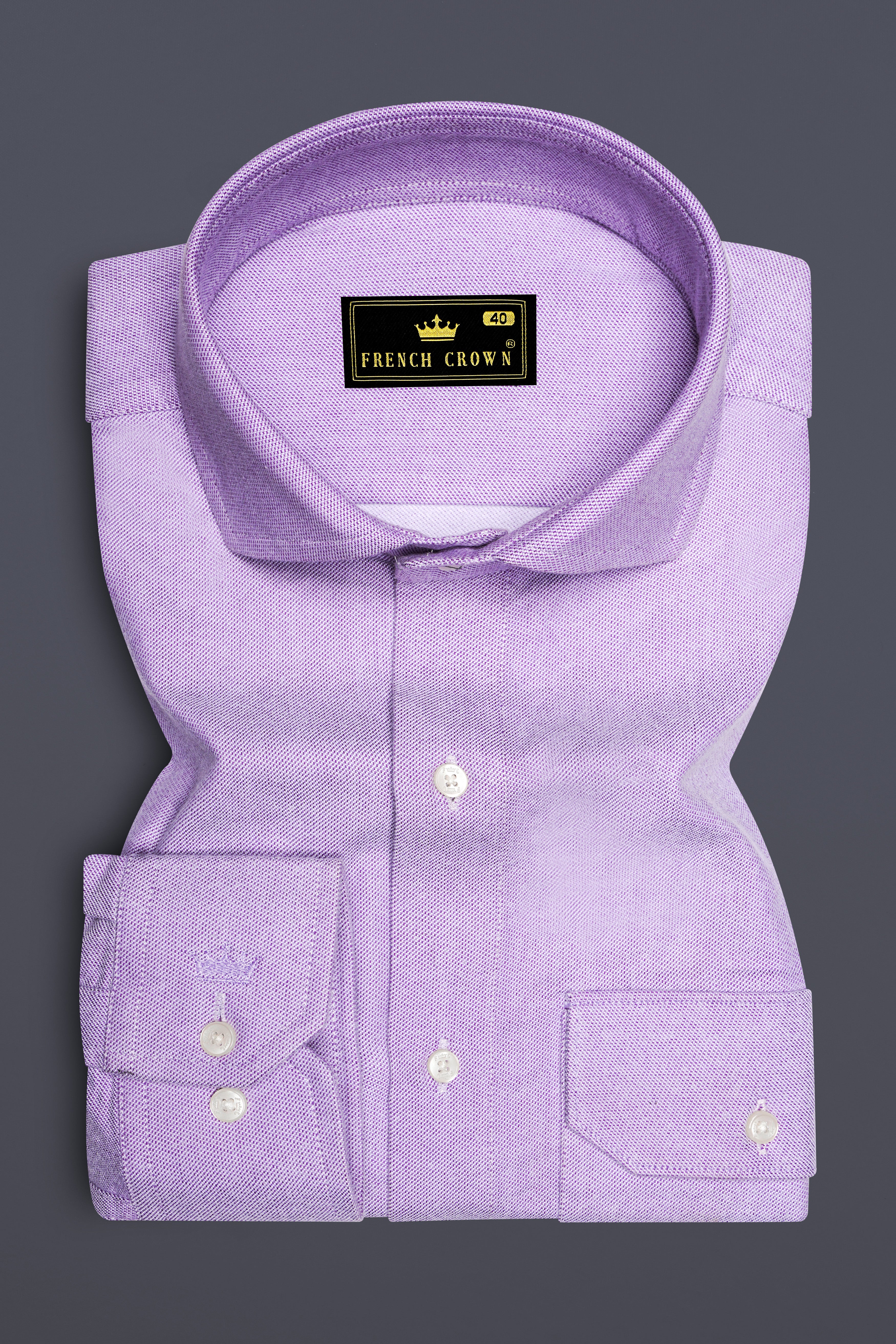 Prelude Purple Royal Oxford Overshirt/Shacket