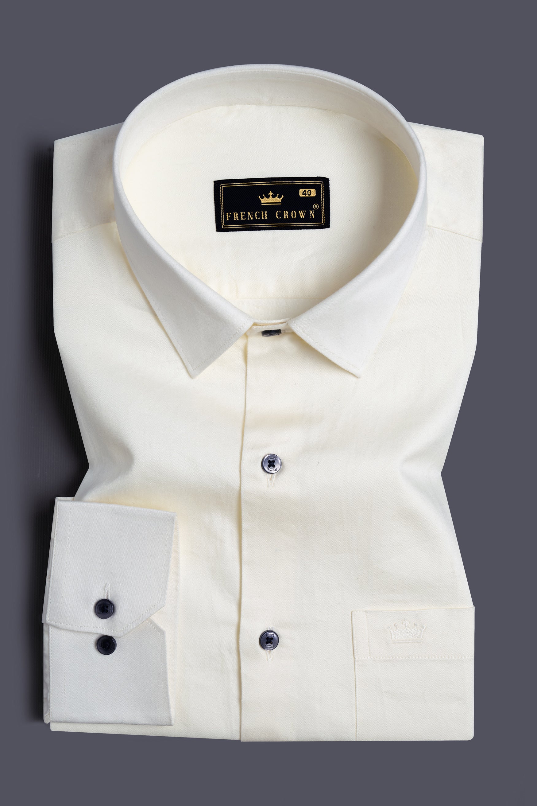 Periglacial Cream Lord Hanuman Hand Painted Subtle Sheen Super Soft Premium Cotton Designer Shirt