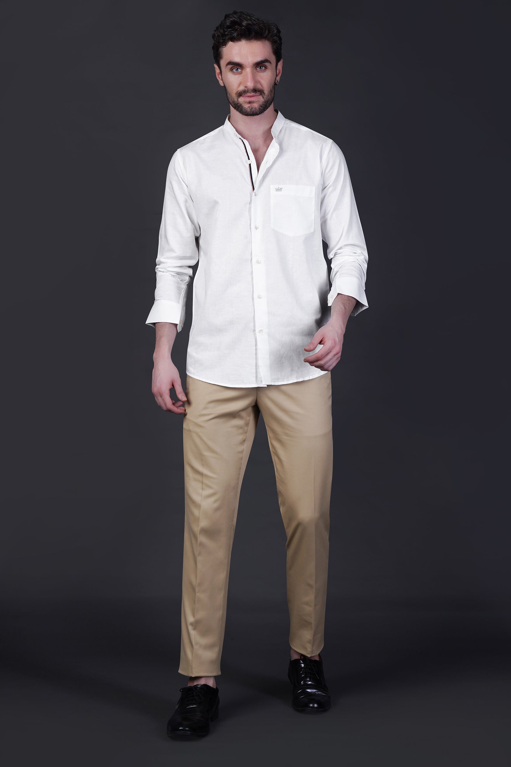 Snow White Luxurious Linen Shirt