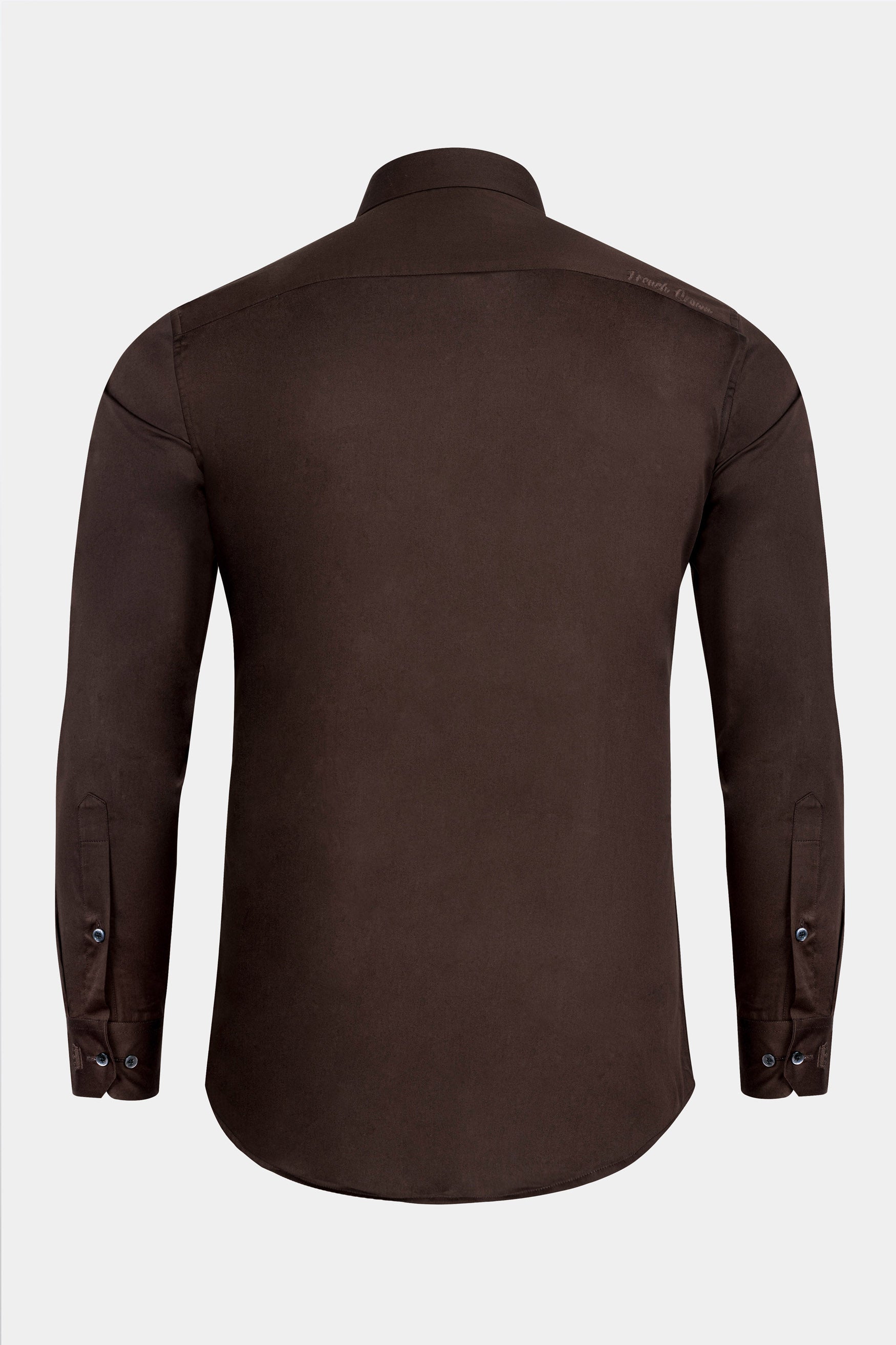 Acadia Brown Lord Ram Hand Painted Subtle Sheen Super Soft Premium Cotton Designer Shirt