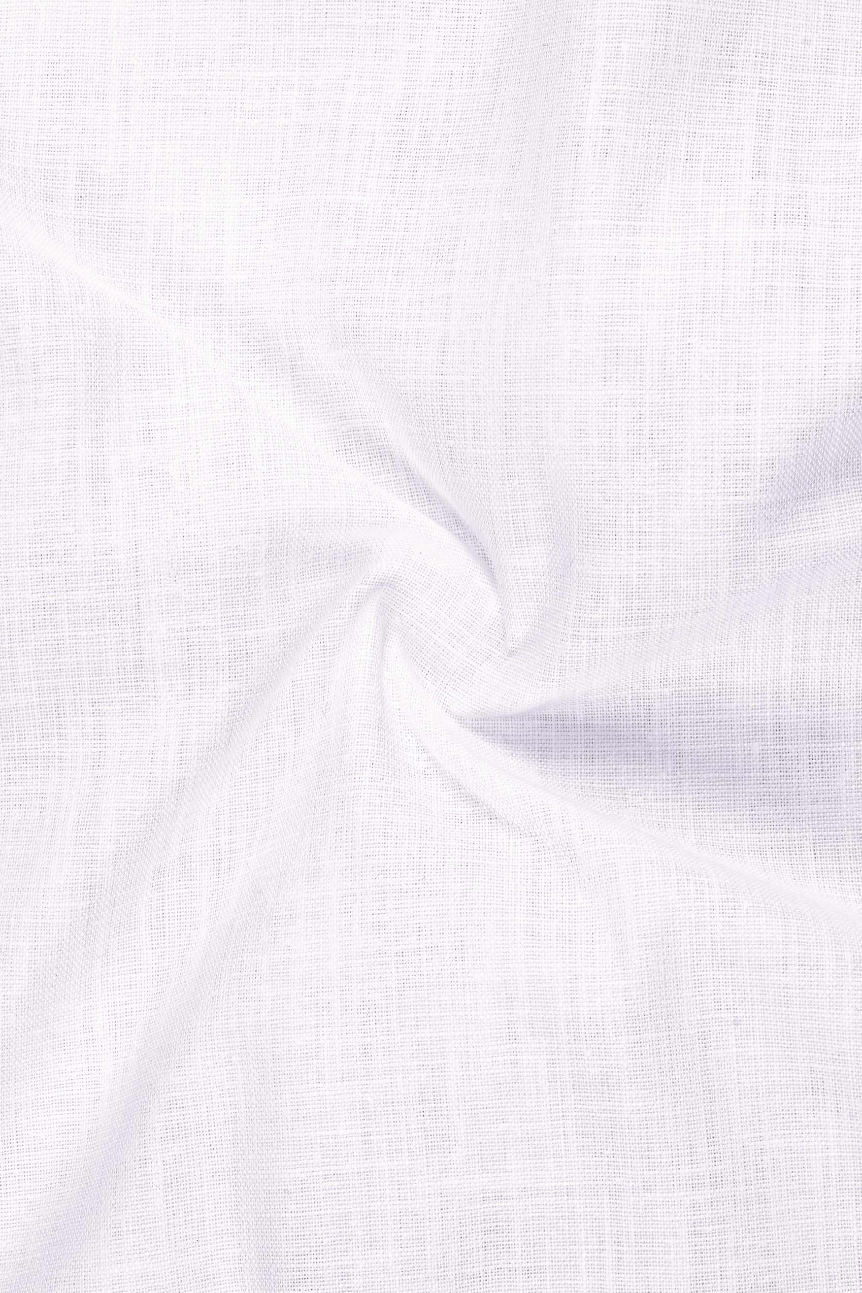 Snow White Luxurious Linen Shirt