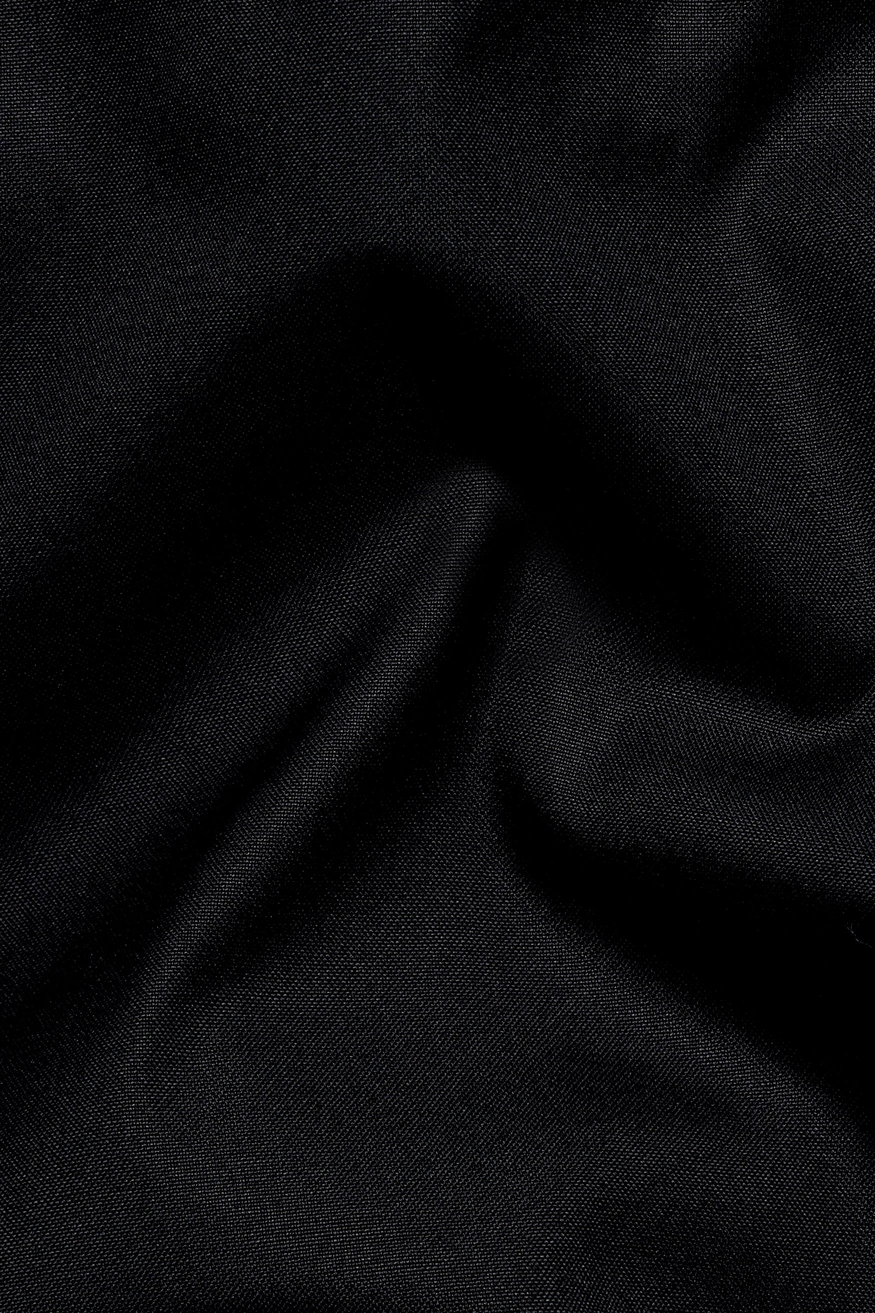 Jade Black Royal Oxford Designer Shirt