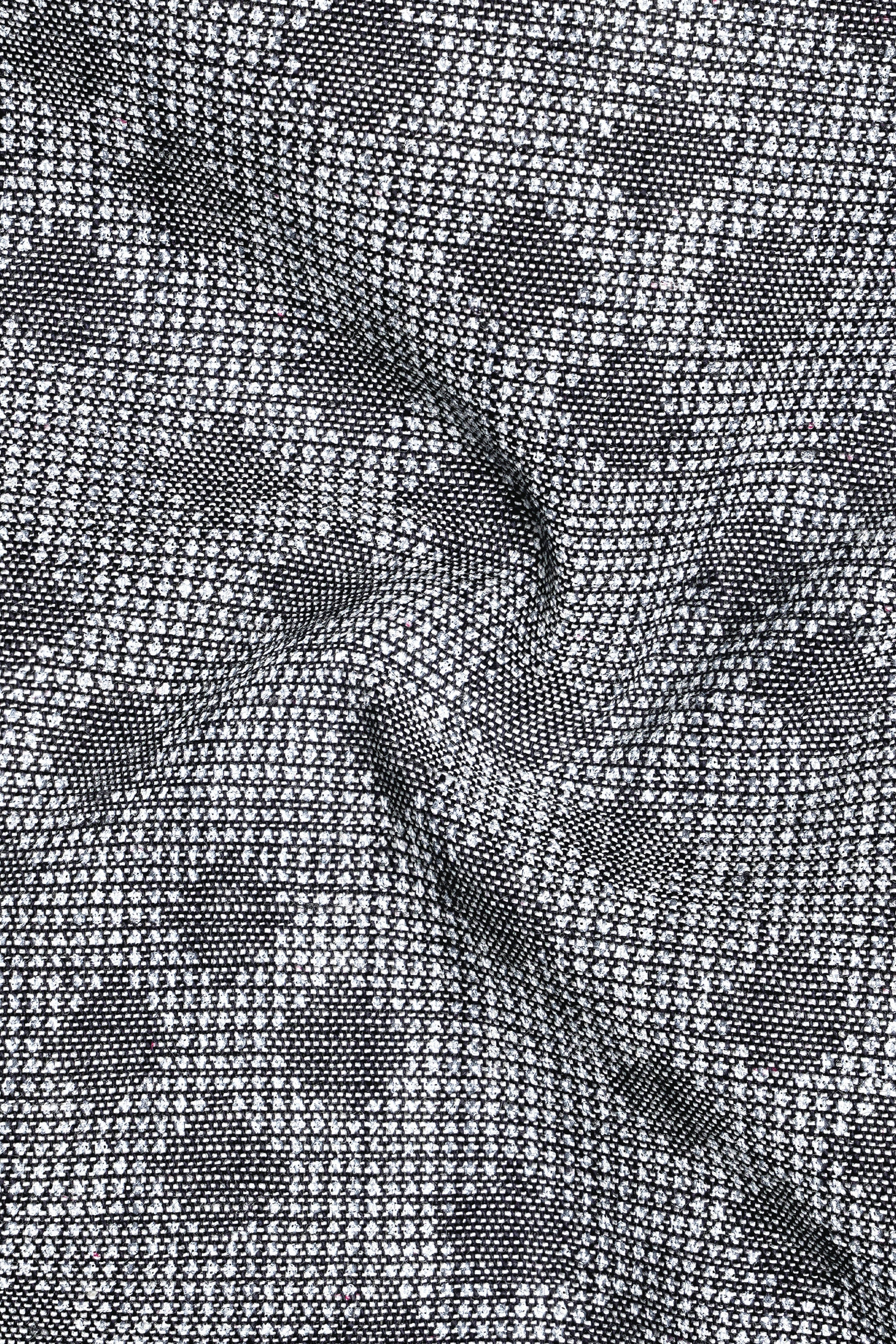 Regent Gray Dobby Textured Premium Giza Cotton Designer Shirt