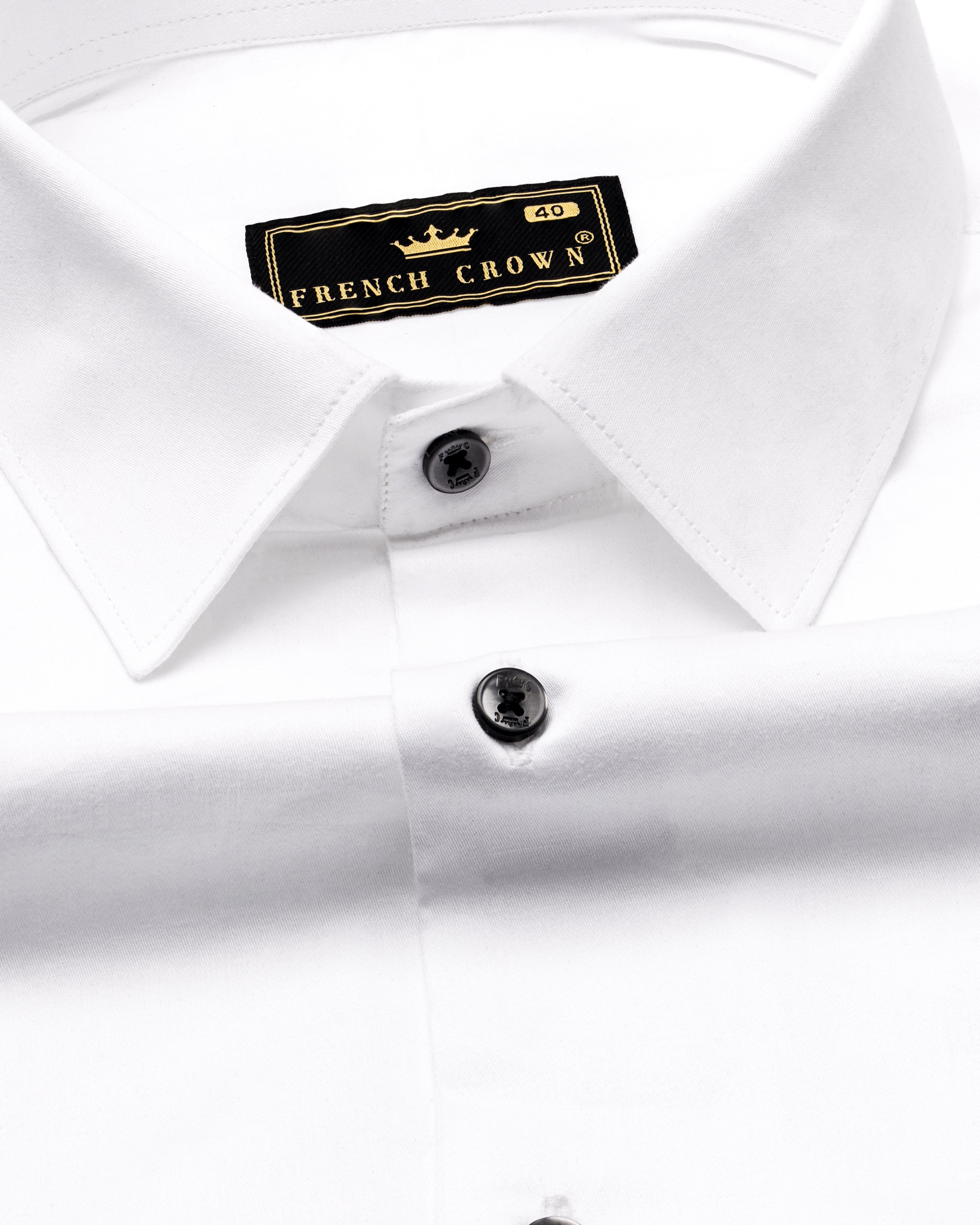 Bright White and Black Super Soft Premium Cotton Designer Shirt 9810-BLK-P626-38, 9810-BLK-P626-H-38, 9810-BLK-P626-39, 9810-BLK-P626-H-39, 9810-BLK-P626-40, 9810-BLK-P626-H-40, 9810-BLK-P626-42, 9810-BLK-P626-H-42, 9810-BLK-P626-44, 9810-BLK-P626-H-44, 9810-BLK-P626-46, 9810-BLK-P626-H-46, 9810-BLK-P626-48, 9810-BLK-P626-H-48, 9810-BLK-P626-50, 9810-BLK-P626-H-50, 9810-BLK-P626-52, 9810-BLK-P626-H-52