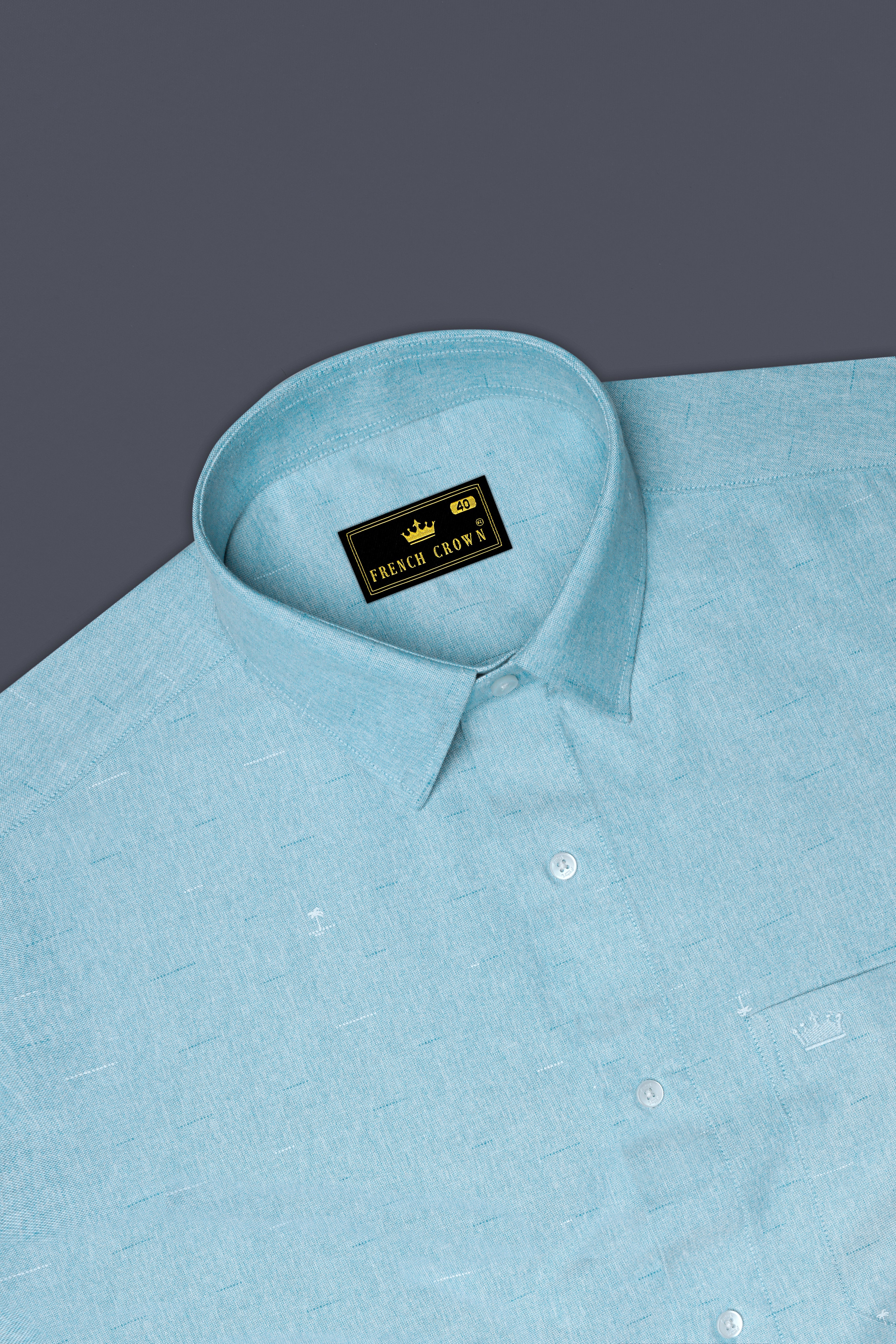 Nebula Blue Royal Oxford Shirt