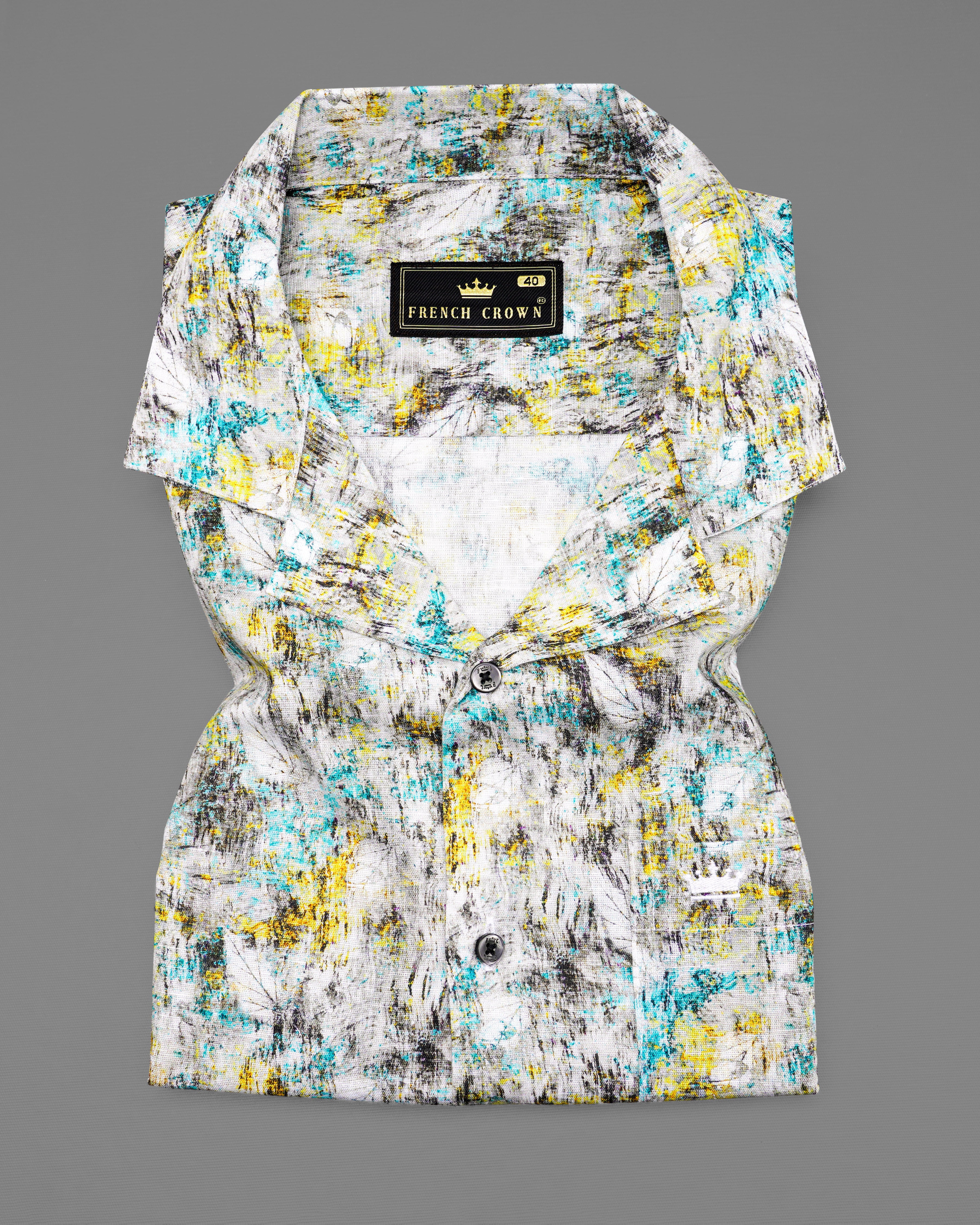 Bright White Multicolour Printed Luxurious Linen Co-ord Sets 9870-CC-BLK-SS-SR258-P584-38, 9870-CC-BLK-SS-SR258-P584-39, 9870-CC-BLK-SS-SR258-P584-40, 9870-CC-BLK-SS-SR258-P584-42, 9870-CC-BLK-SS-SR258-P584-44, 9870-CC-BLK-SS-SR258-P584-46, 9870-CC-BLK-SS-SR258-P584-48, 9870-CC-BLK-SS-SR258-P584-50, 9870-CC-BLK-SS-SR258-P584-52