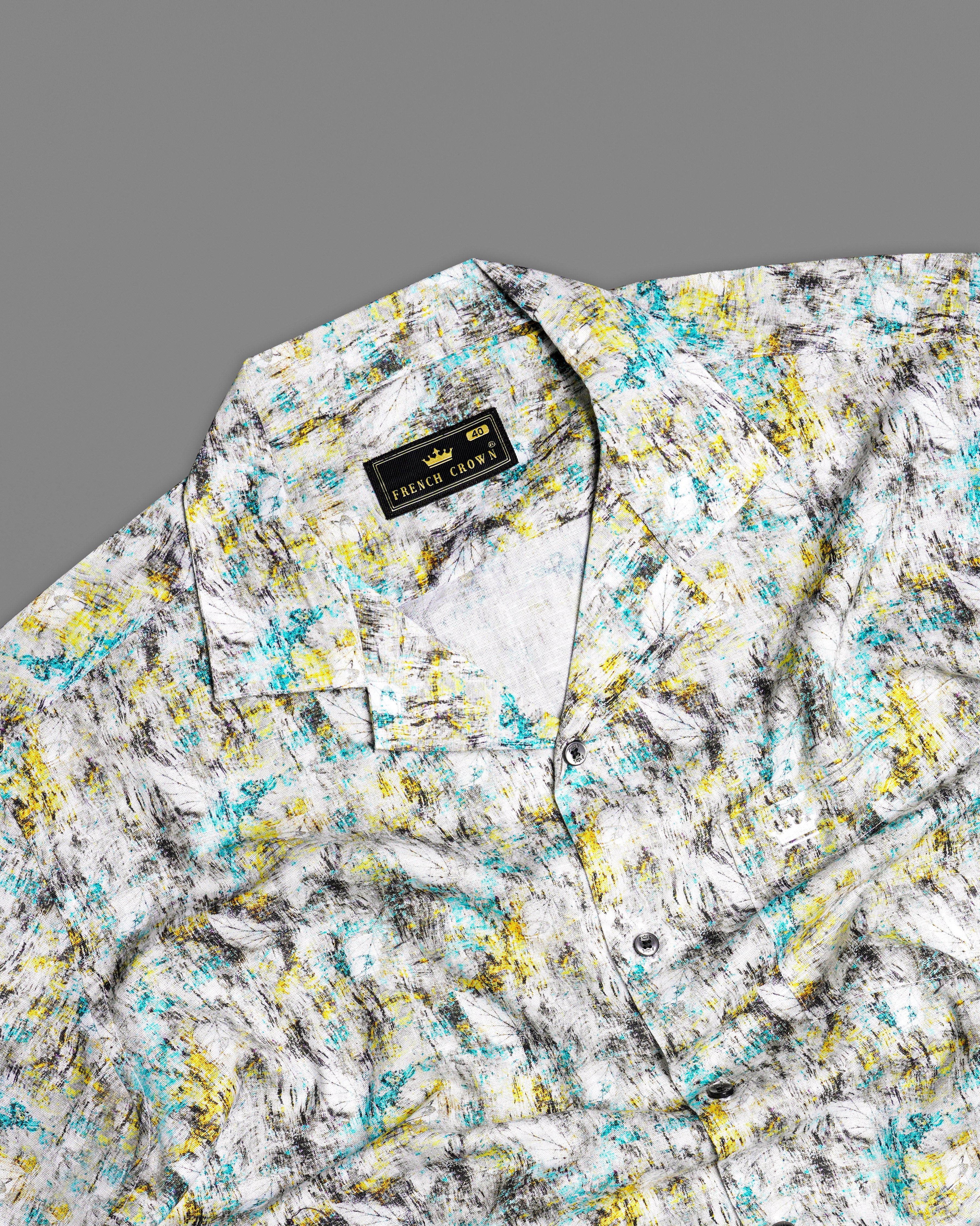 Bright White Multicolour Printed Luxurious Linen Co-ord Sets 9870-CC-BLK-SS-SR258-P584-38, 9870-CC-BLK-SS-SR258-P584-39, 9870-CC-BLK-SS-SR258-P584-40, 9870-CC-BLK-SS-SR258-P584-42, 9870-CC-BLK-SS-SR258-P584-44, 9870-CC-BLK-SS-SR258-P584-46, 9870-CC-BLK-SS-SR258-P584-48, 9870-CC-BLK-SS-SR258-P584-50, 9870-CC-BLK-SS-SR258-P584-52