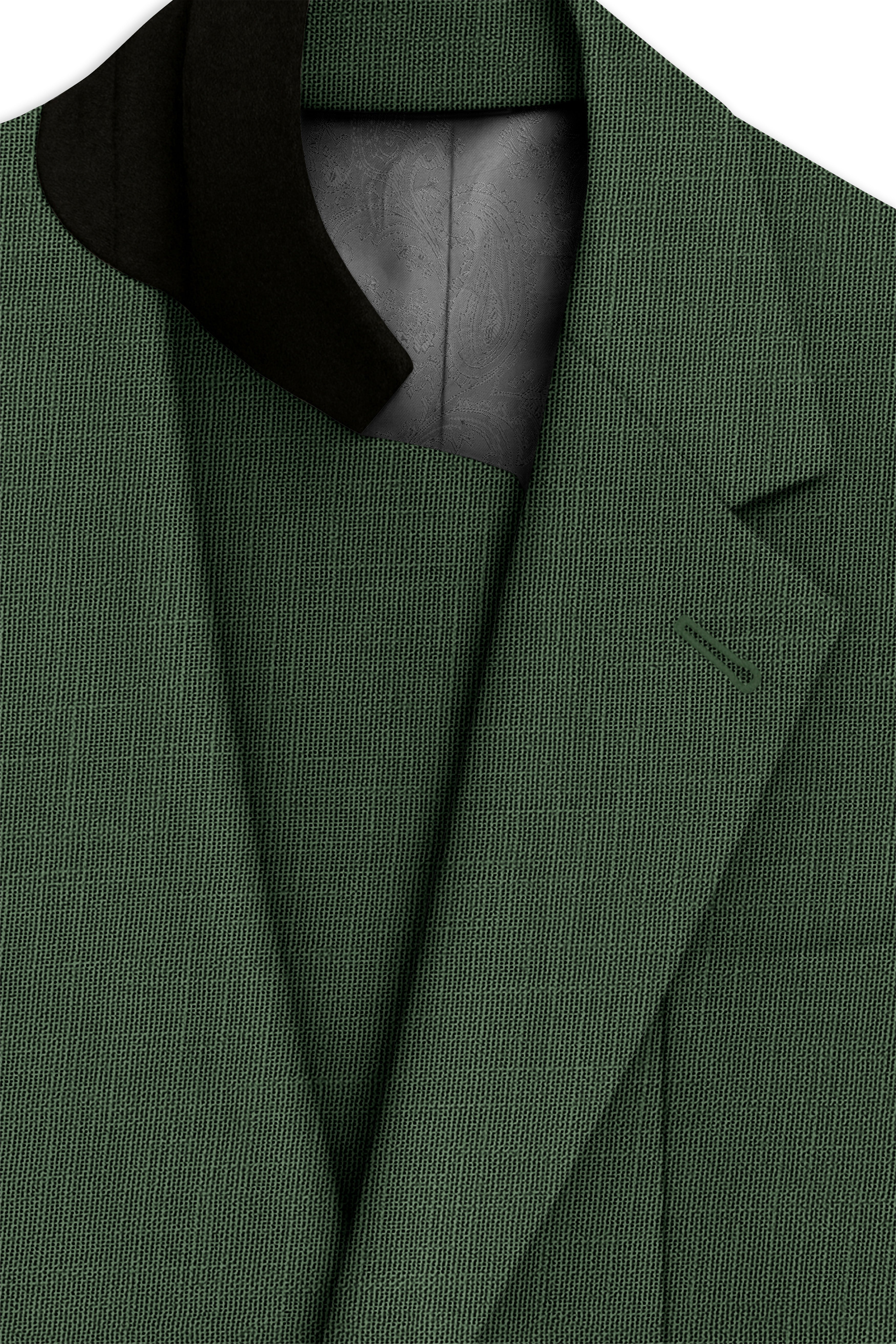 Asparagus Green Luxurious Linen Sports Blazer