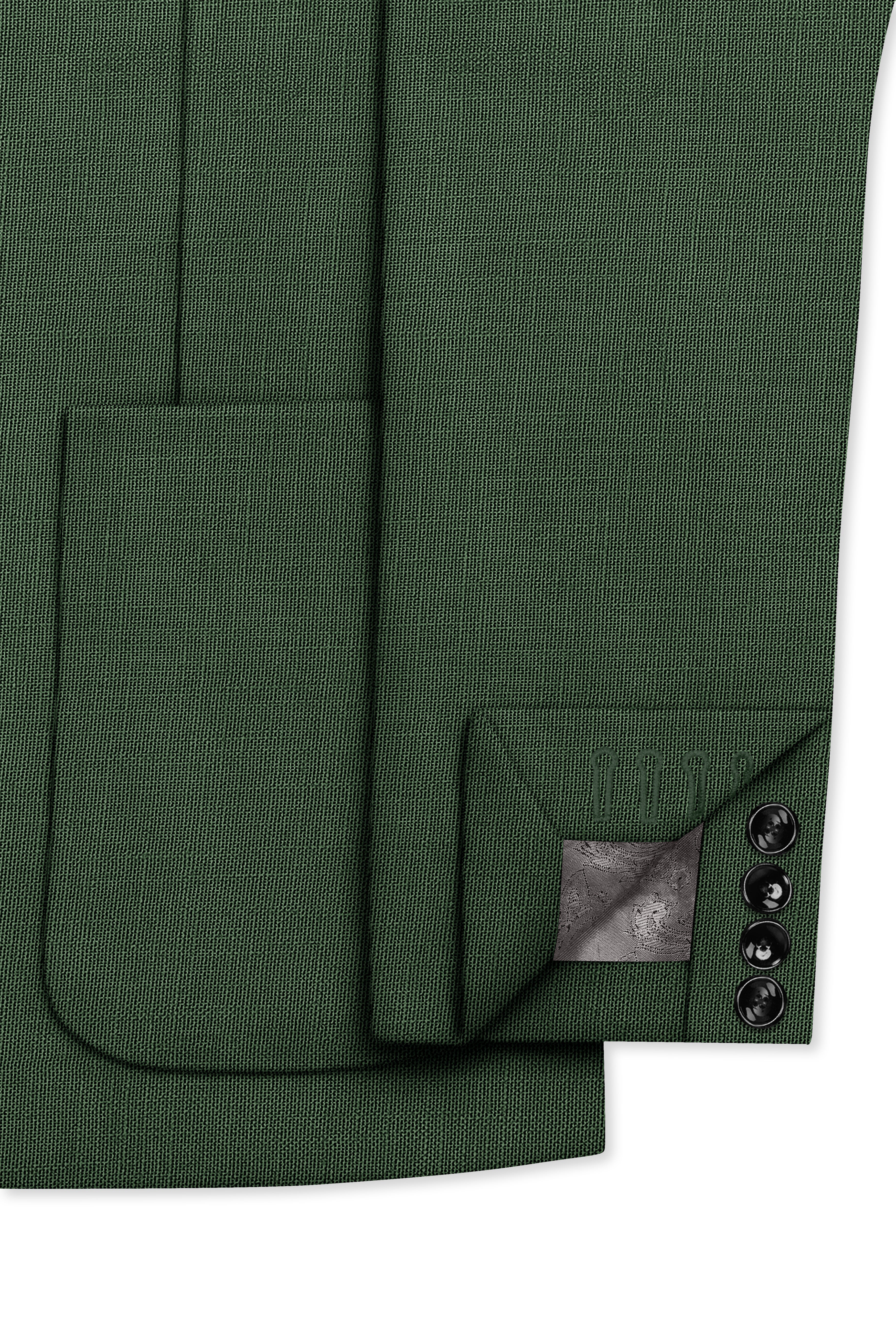 Asparagus Green Luxurious Linen Sports Blazer
