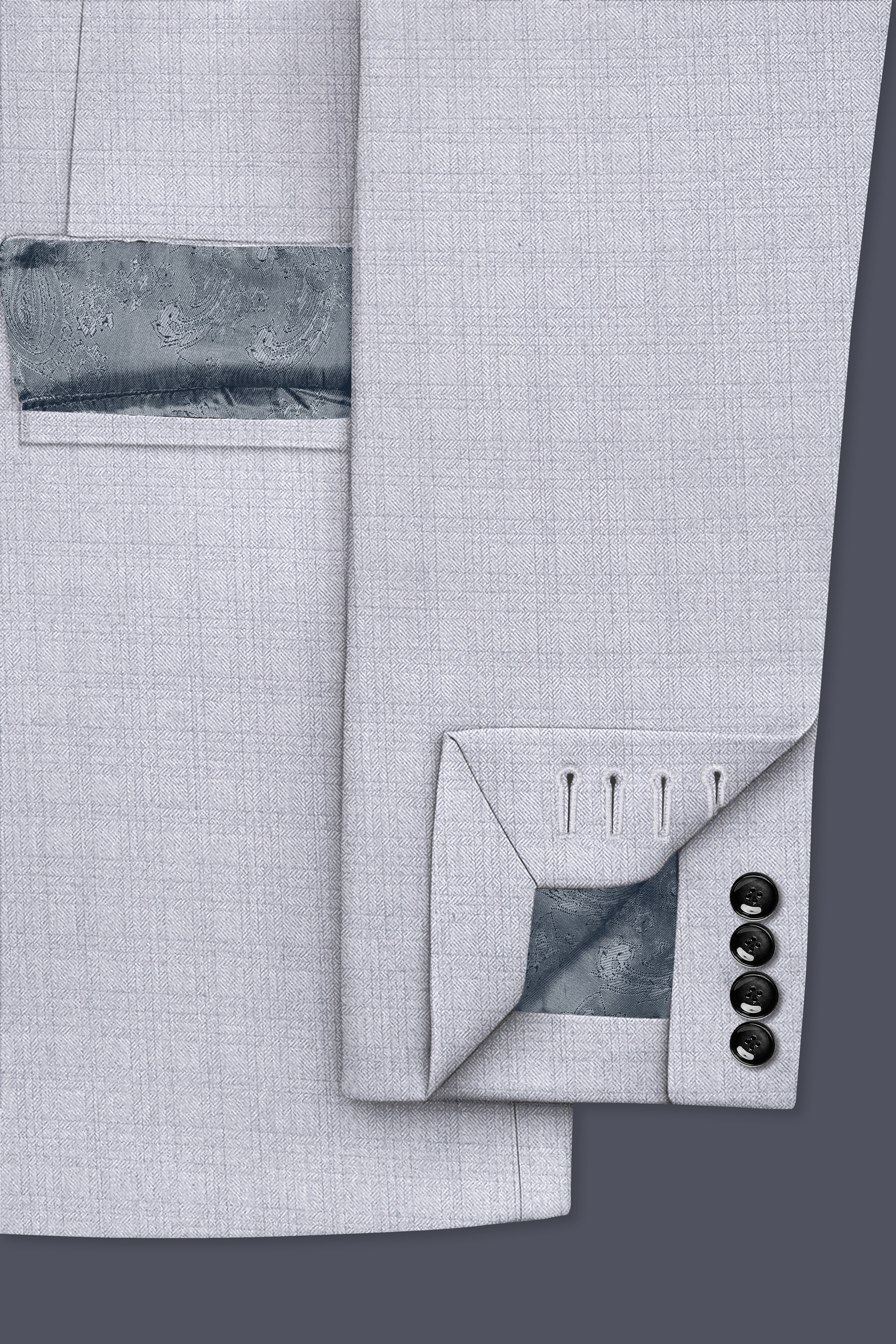 Spun Pearl Wool Rich Blazer