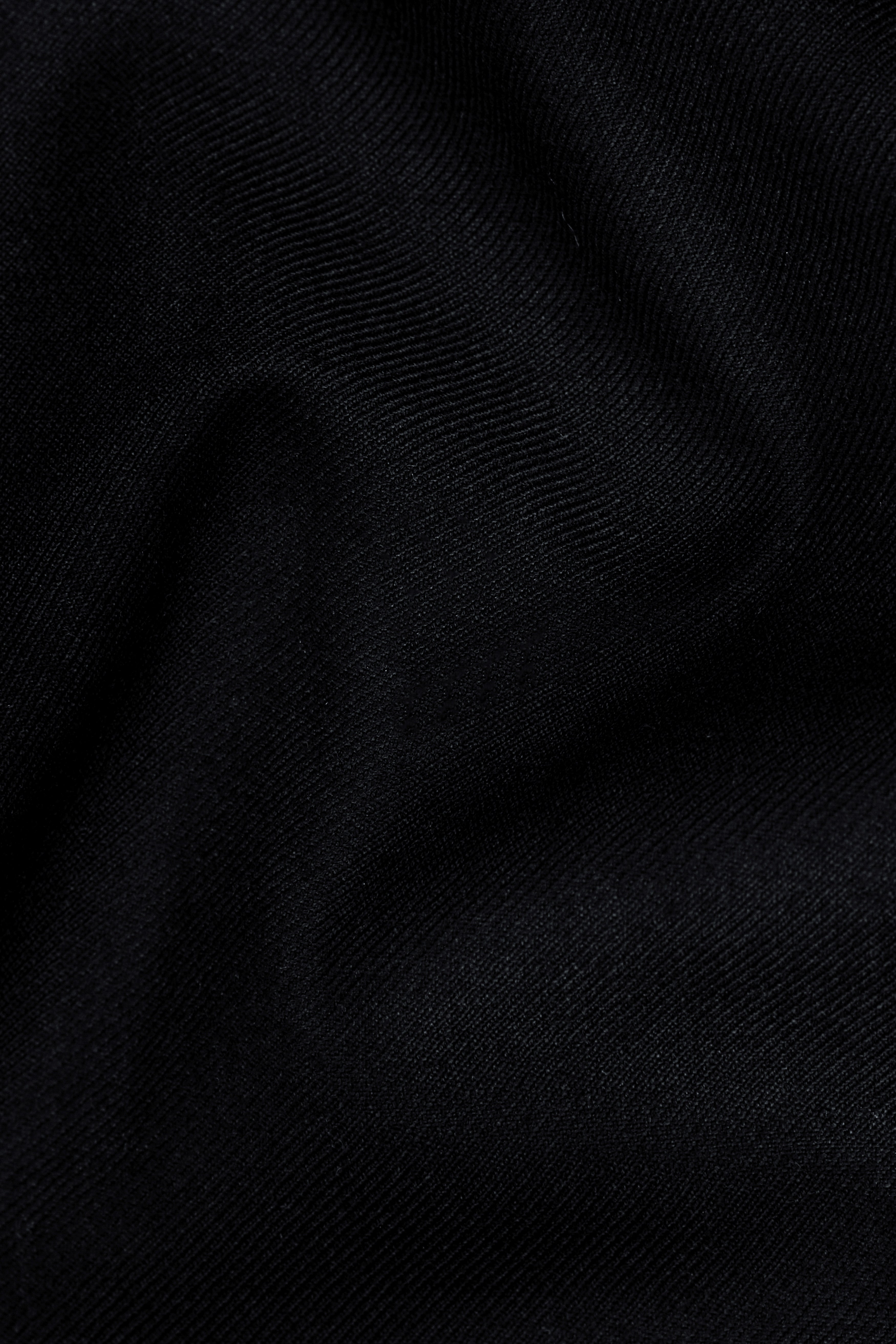 Jade Black Stretchable Subtle Sheen Patch Pockets Performance Blazer