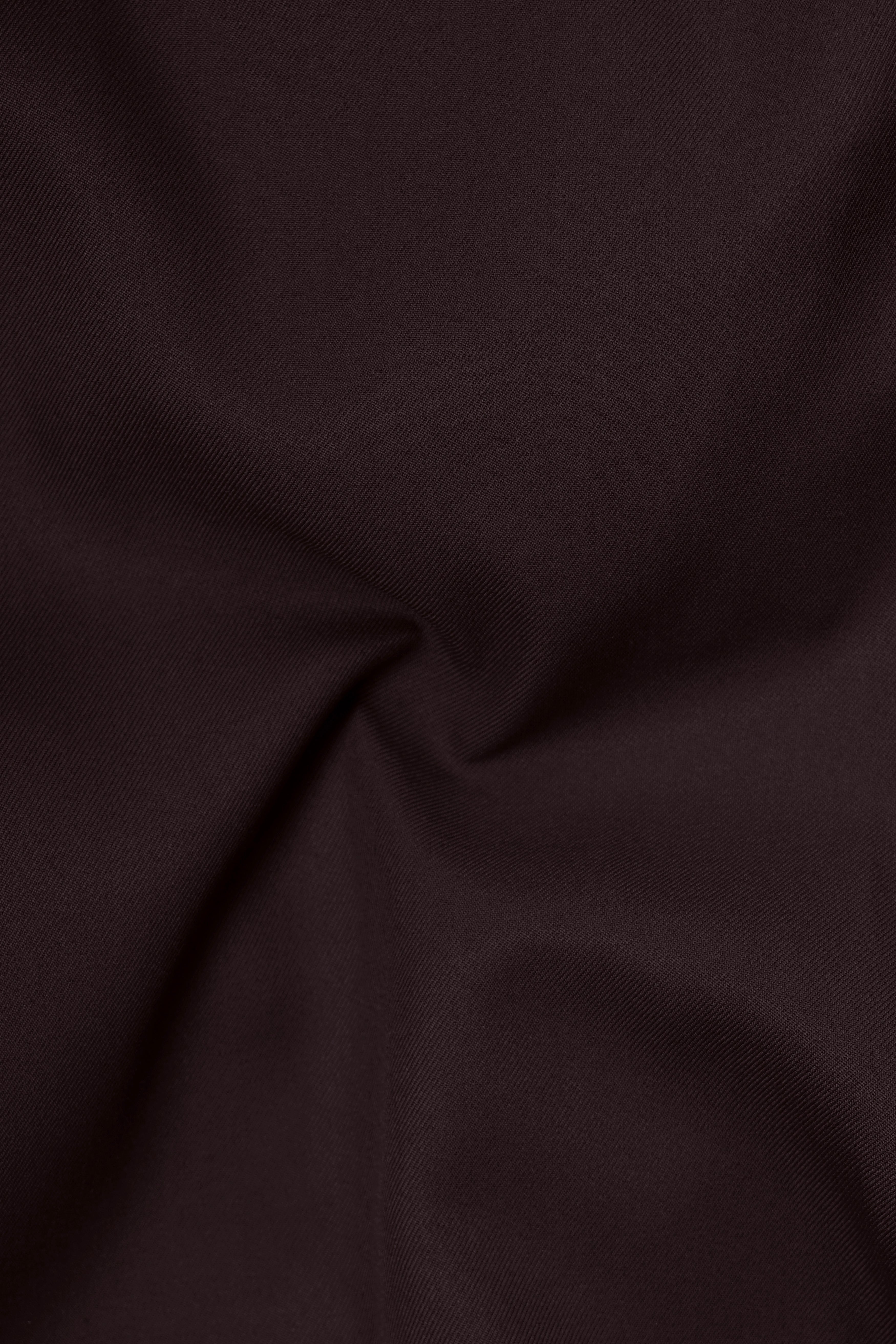 Bistre Brown Single Breasted Blazer