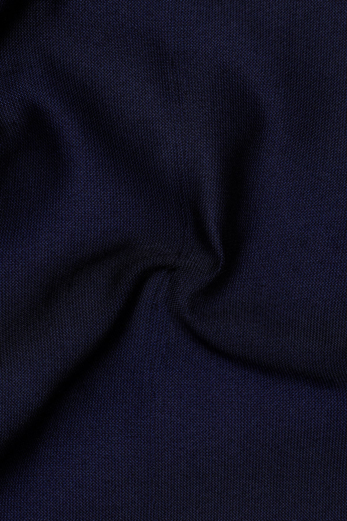 Gunmetal Blue with Black Lapel Tuxedo Suit