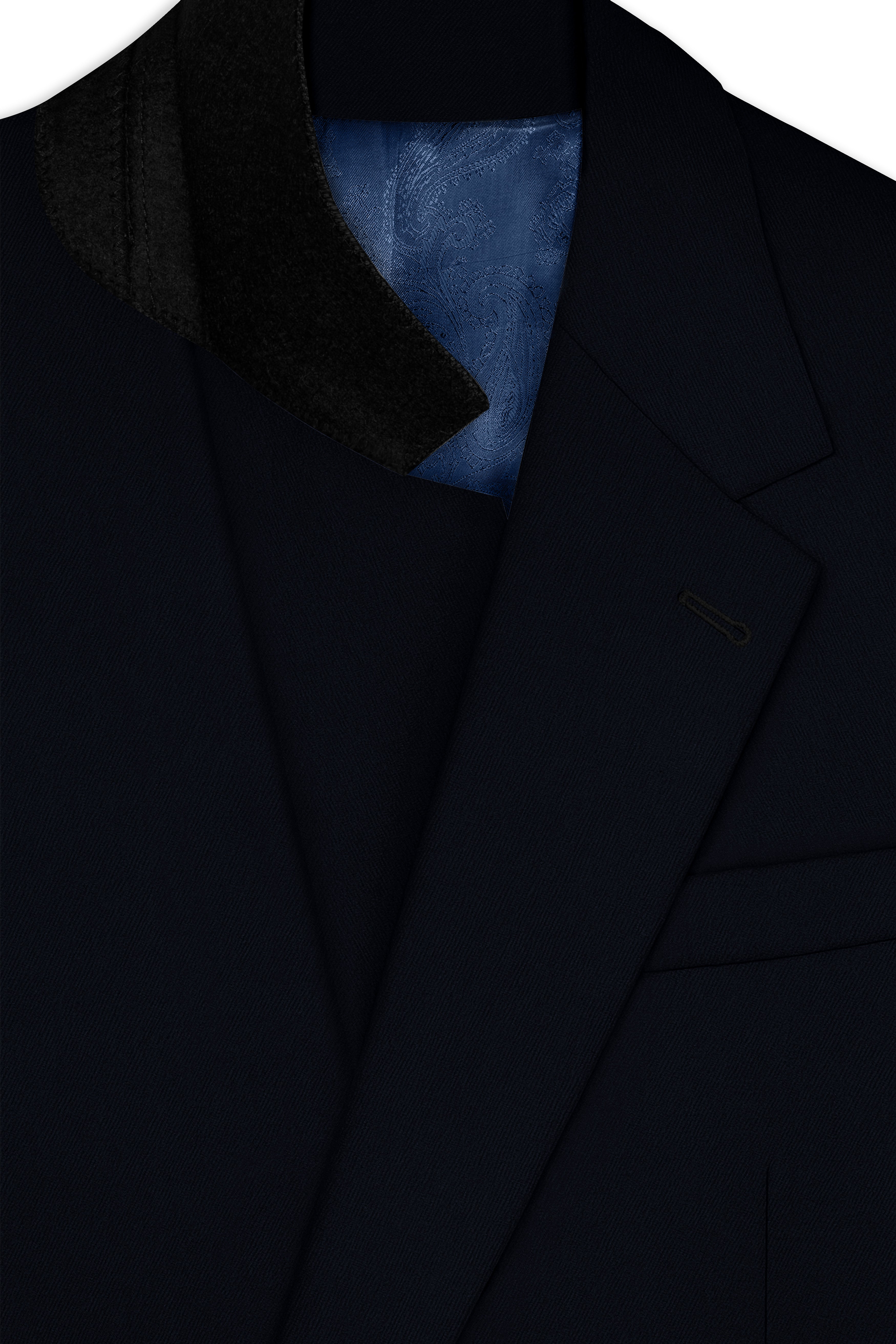 Jaguar Black Single Breasted Blazer