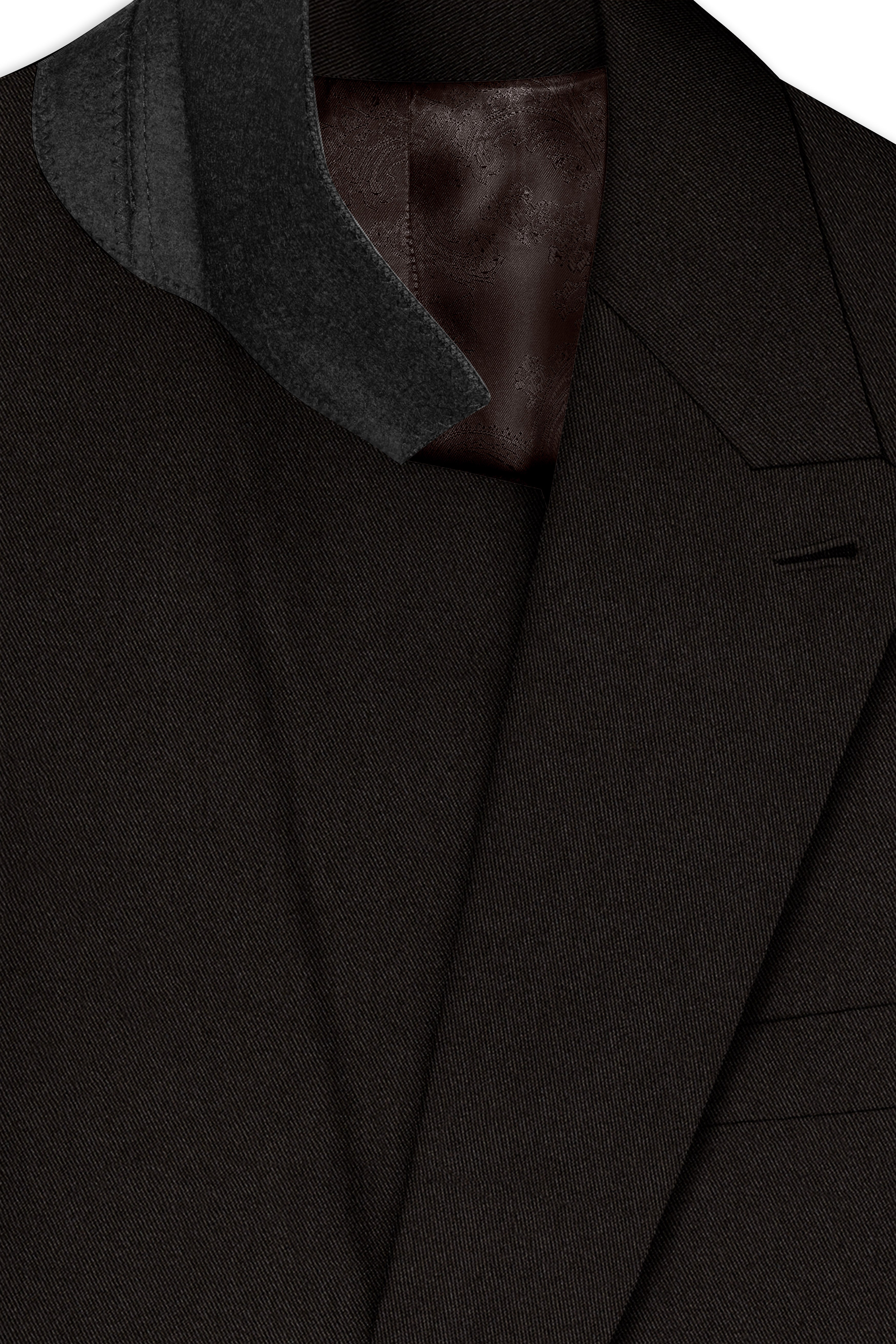 Eclipse Brown Double Breasted Blazer