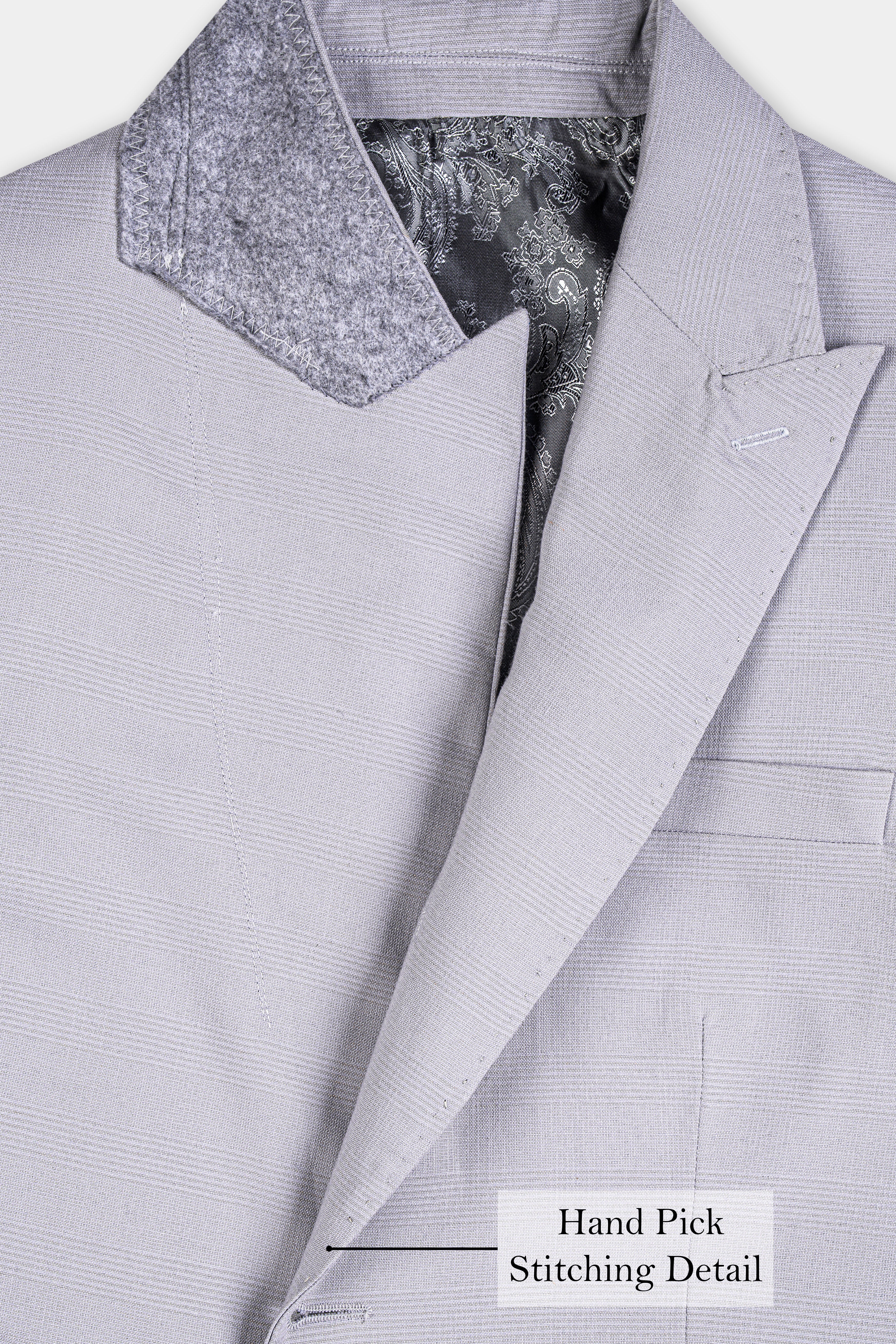 Seed Gray Wool Rich Blazer