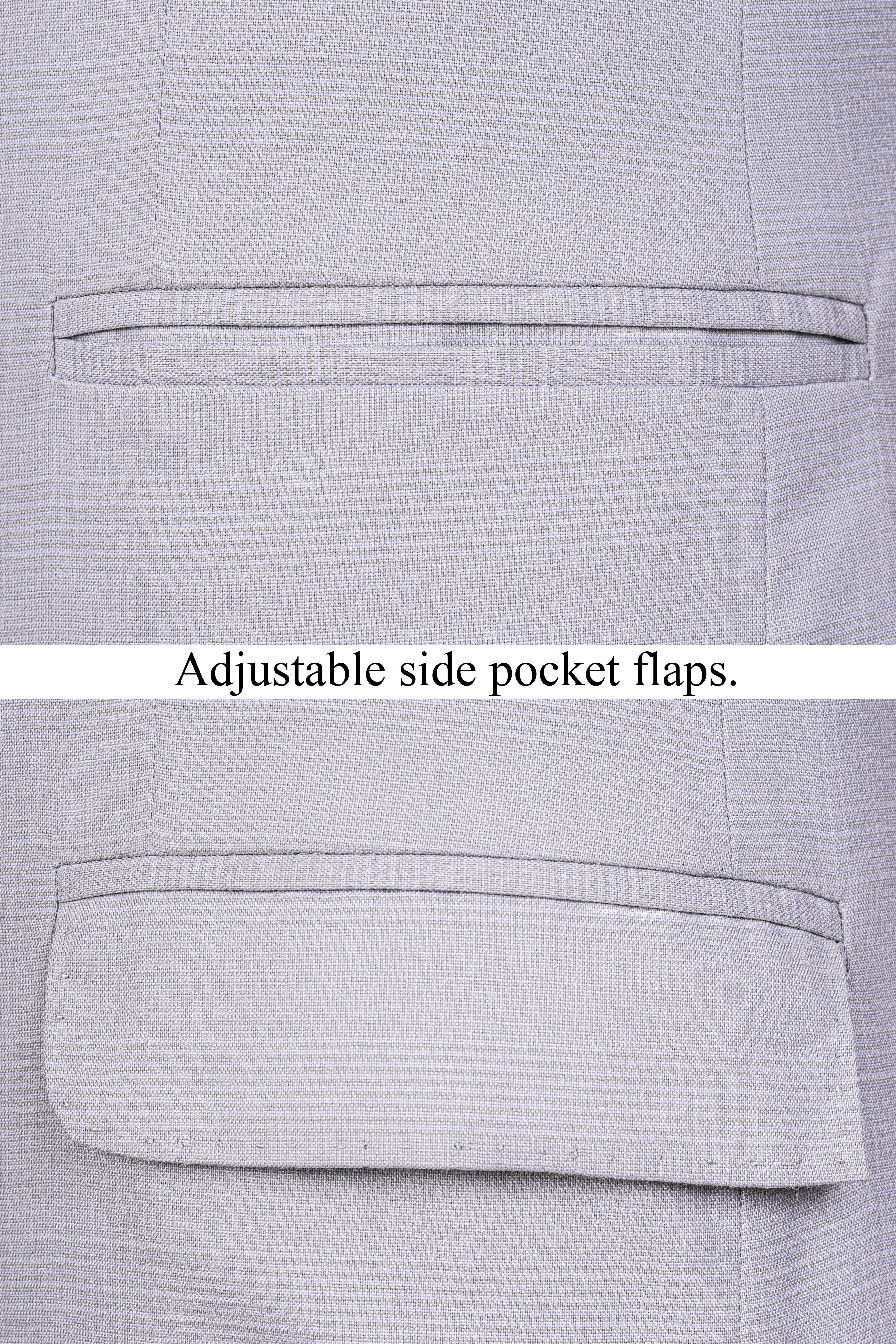 Seed Gray Wool Rich Blazer