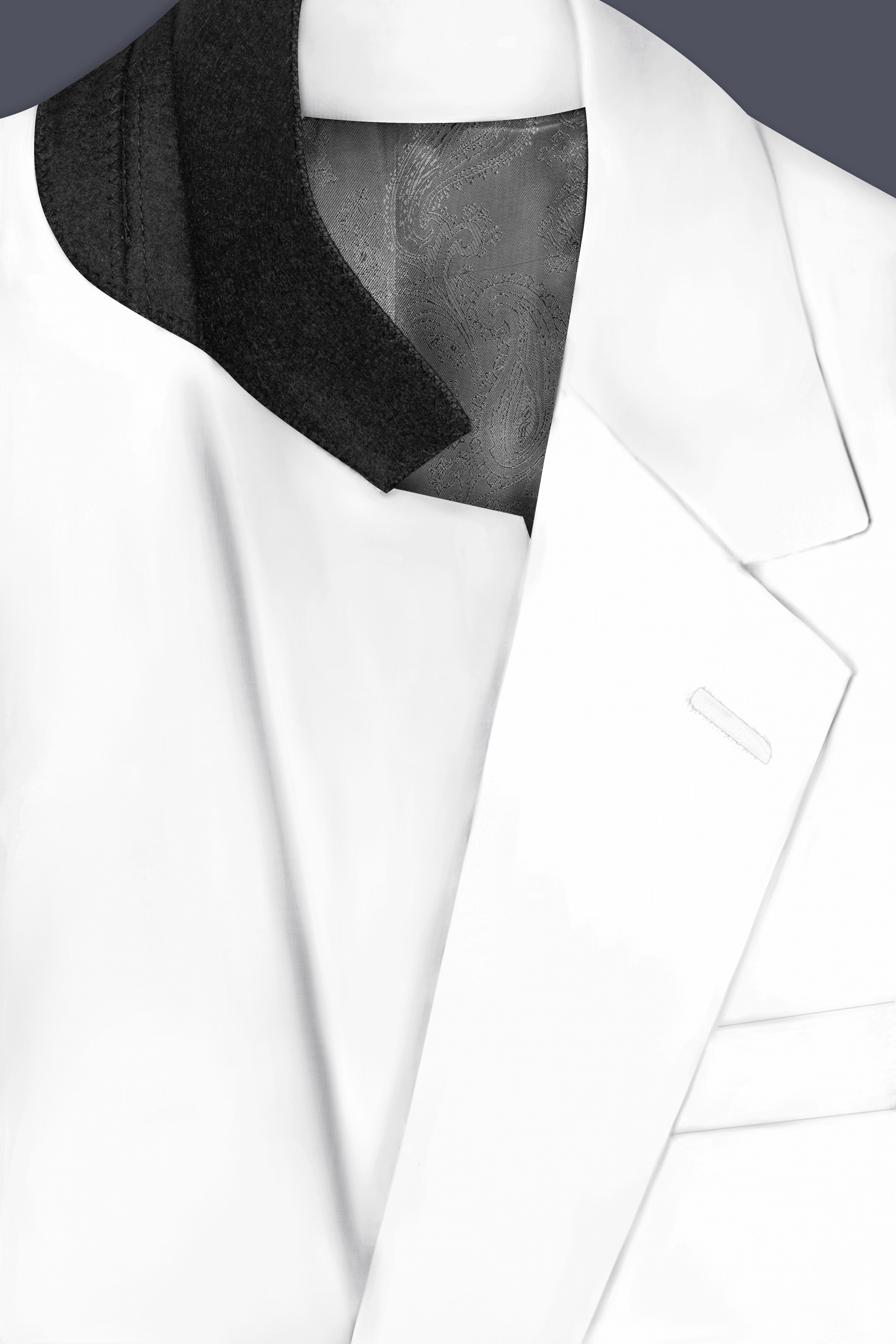 Bright White Linen Performance Blazer