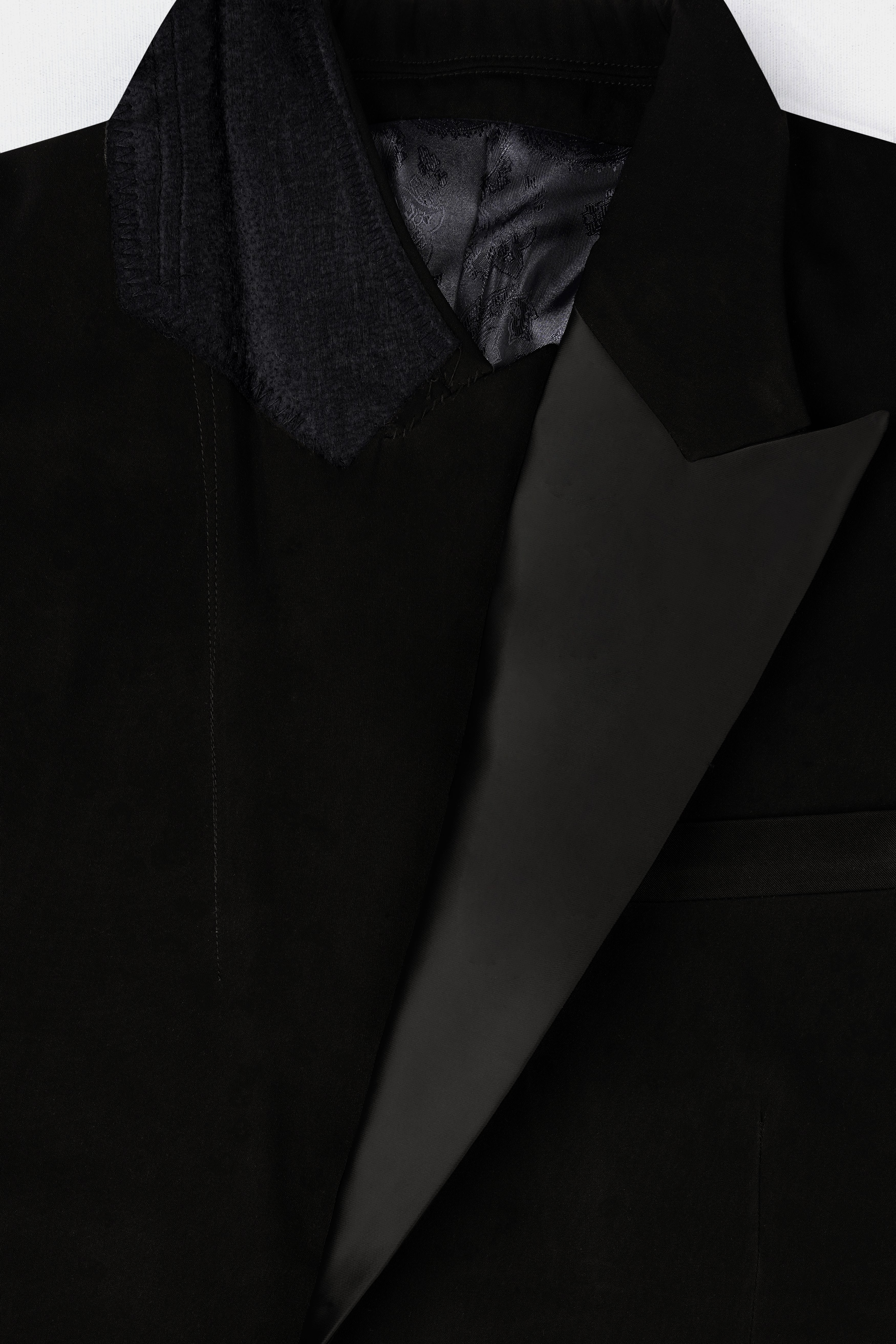 Korean Black (The Best Black We Have) Floral Embroidered Wool Rich Designer Tuxedo Blazer BL3274-SBP-BKPL-FB-E349-36, BL3274-SBP-BKPL-FB-E349-38, BL3274-SBP-BKPL-FB-E349-40, BL3274-SBP-BKPL-FB-E349-42, BL3274-SBP-BKPL-FB-E349-44, BL3274-SBP-BKPL-FB-E349-46, BL3274-SBP-BKPL-FB-E349-48, BL3274-SBP-BKPL-FB-E349-50, BL3274-SBP-BKPL-FB-E349-52, BL3274-SBP-BKPL-FB-E349-54, BL3274-SBP-BKPL-FB-E349-56, BL3274-SBP-BKPL-FB-E349-58, BL3274-SBP-BKPL-FB-E349-60