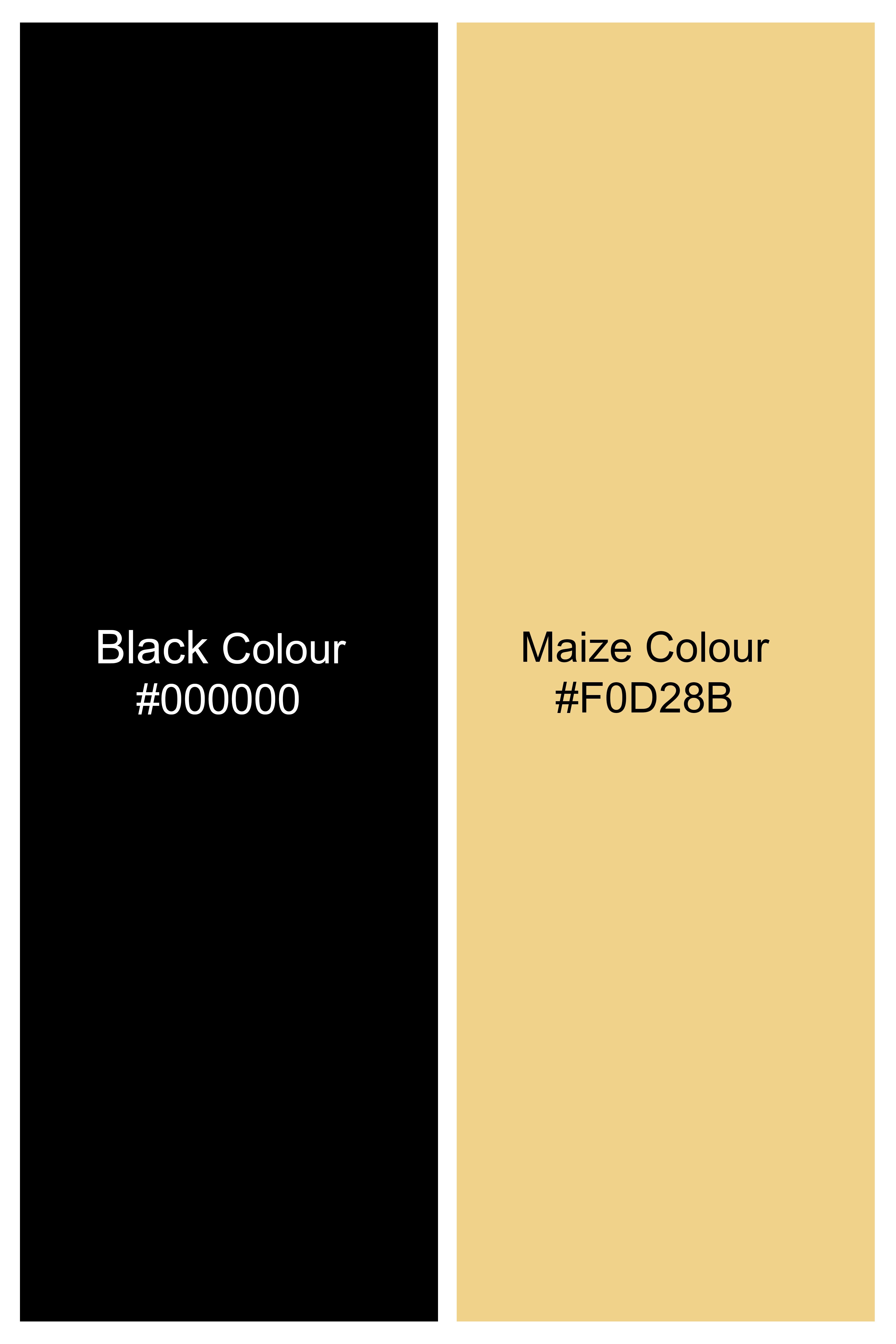 Jade Black Heavy Sequins Work Designer Tuxedo Blazer