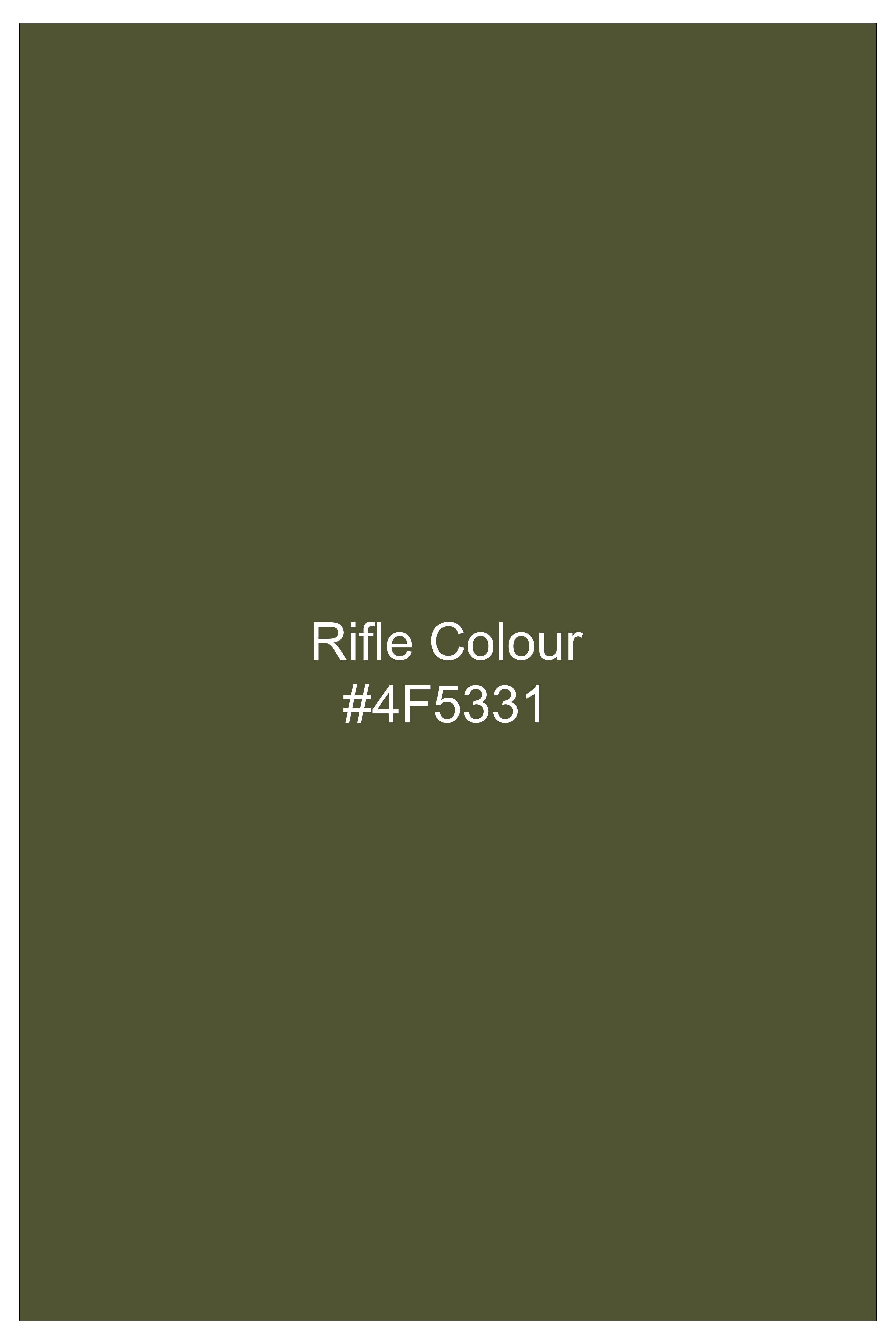 Sentinel-Rifle Green Solid Wool Rich Single Breasted Stretchable traveler Blazer