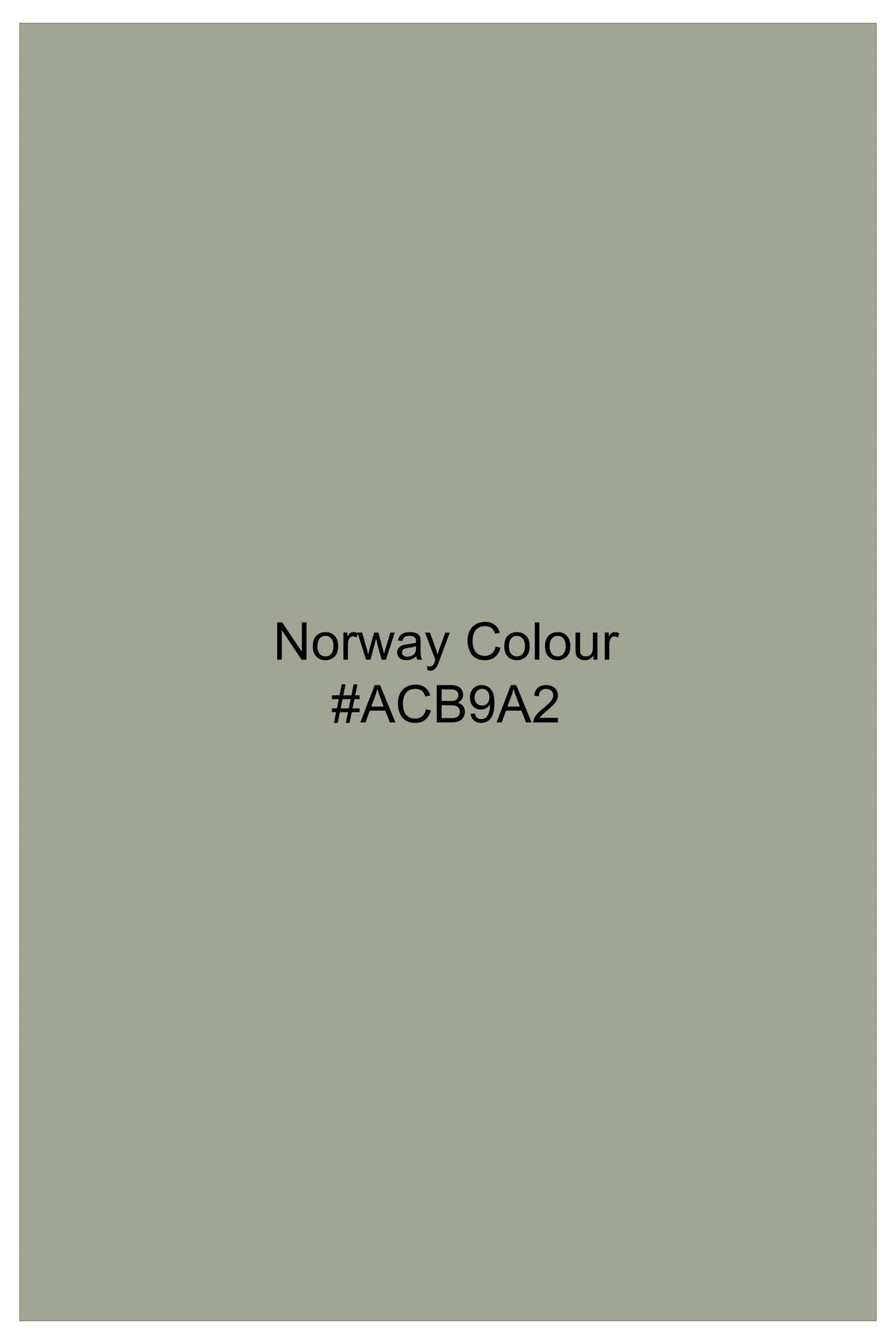 Lichen-Norway Green Solid Wool Rich Single Breasted Slight Stretch Blazer