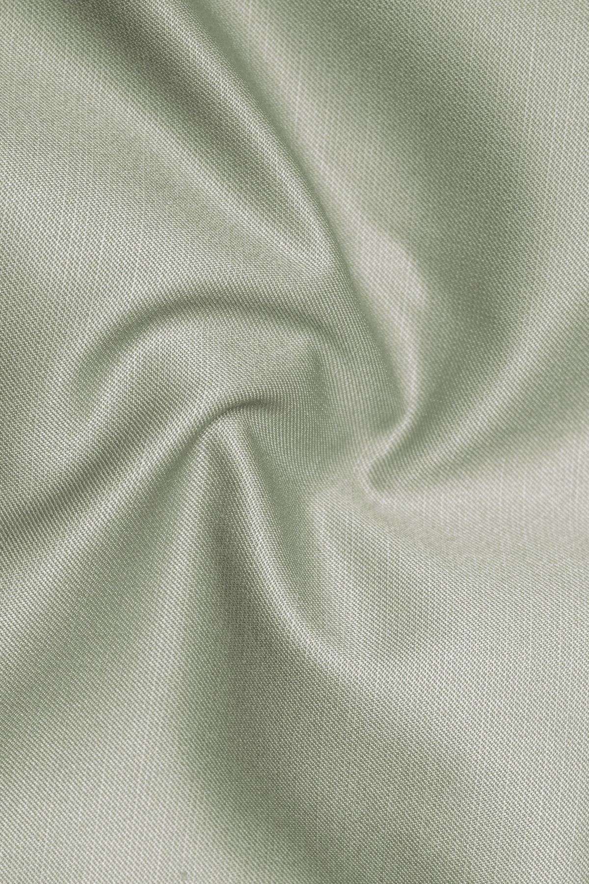 Lichen-Norway Green Solid Wool Rich Single Breasted Slight Stretch Blazer