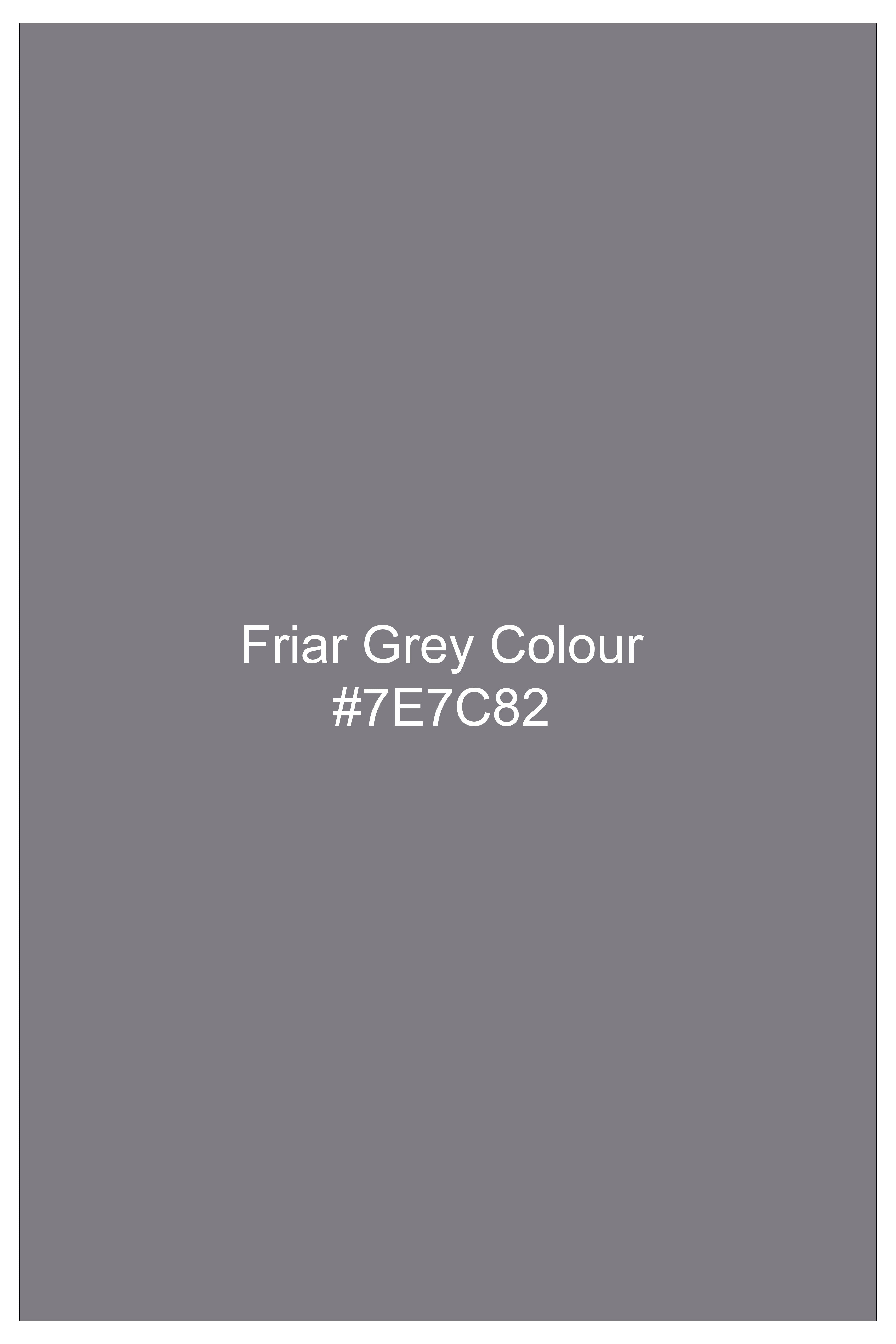 Dorian-Friar Gray Solid Wool Rich Single Breasted Slight Stretch Blazer