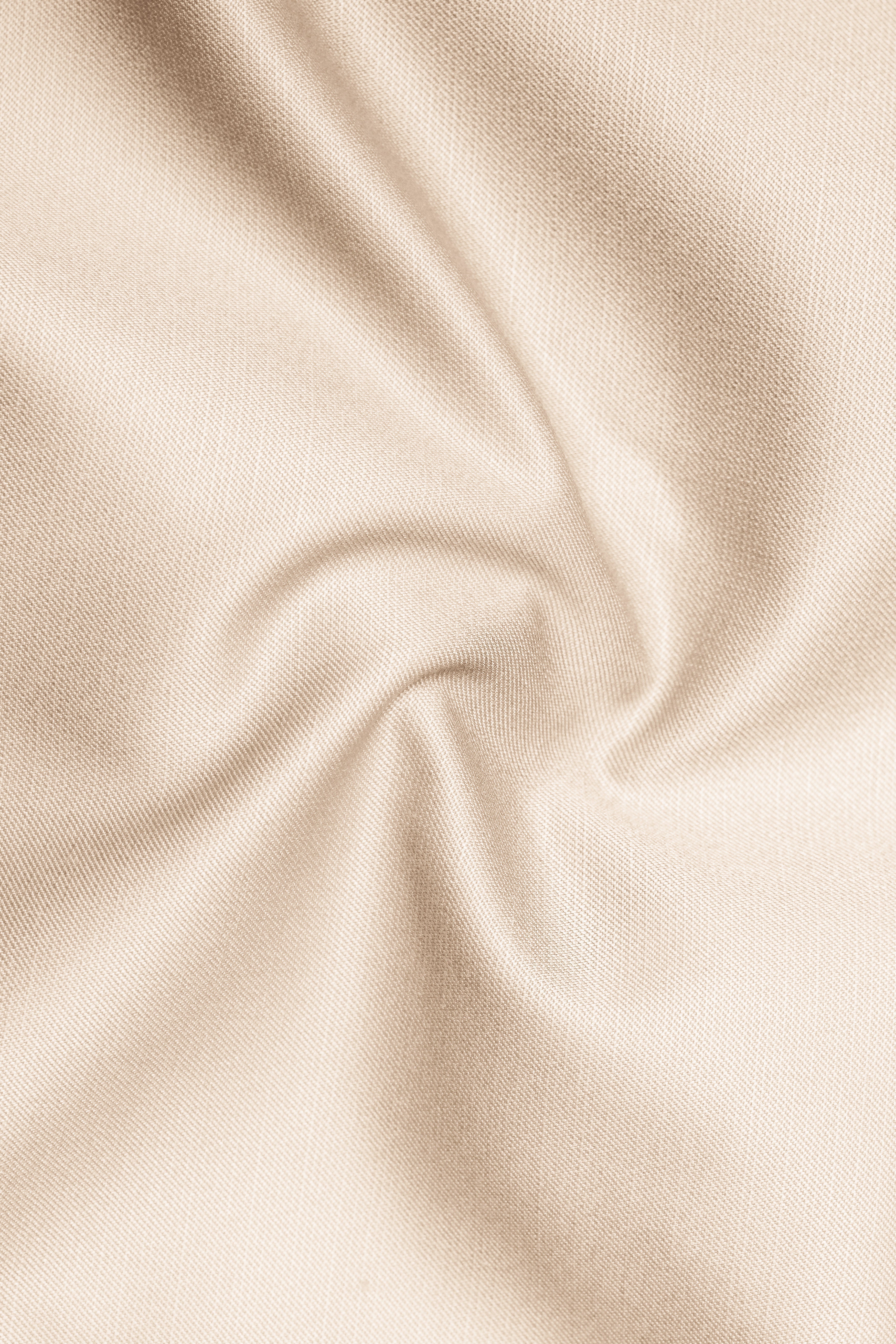 Biscotti-Parchment Cream Wool Rich Tuxedo Slight Stretch Blazer