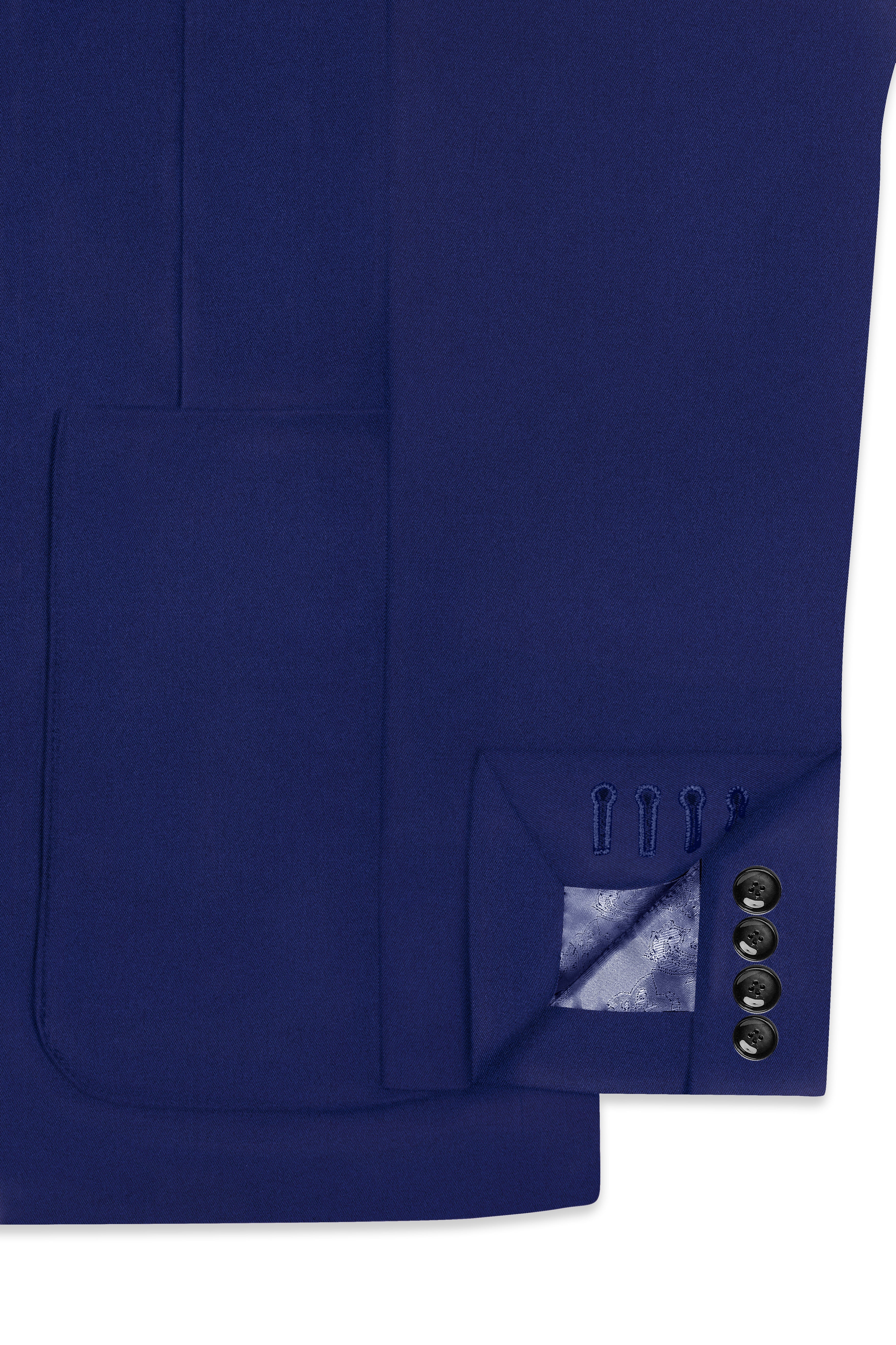 Premivell-Nile Blue Premium Cotton Single Breasted Sports Blazer