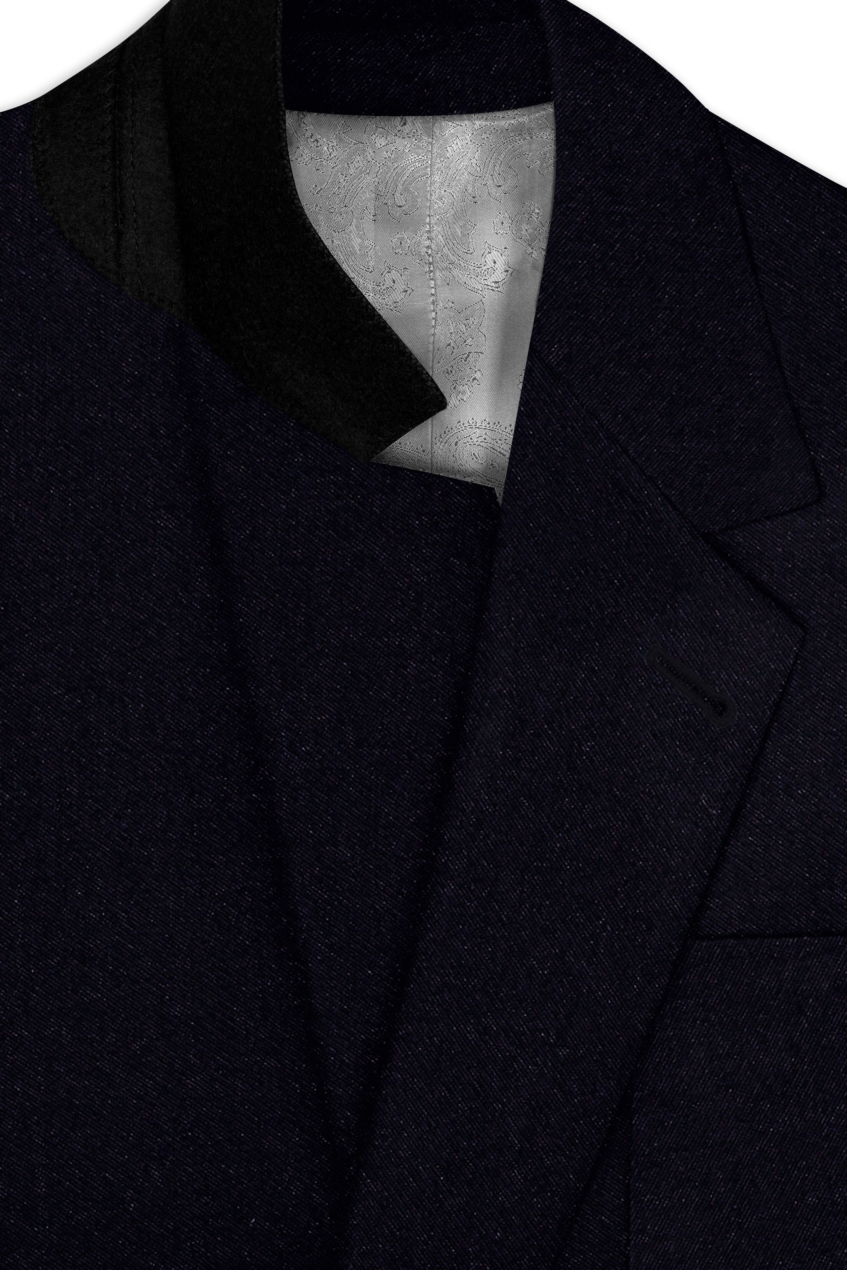 Noctivell-Jaguar Black Premium Cotton Single Breasted Sports Blazer