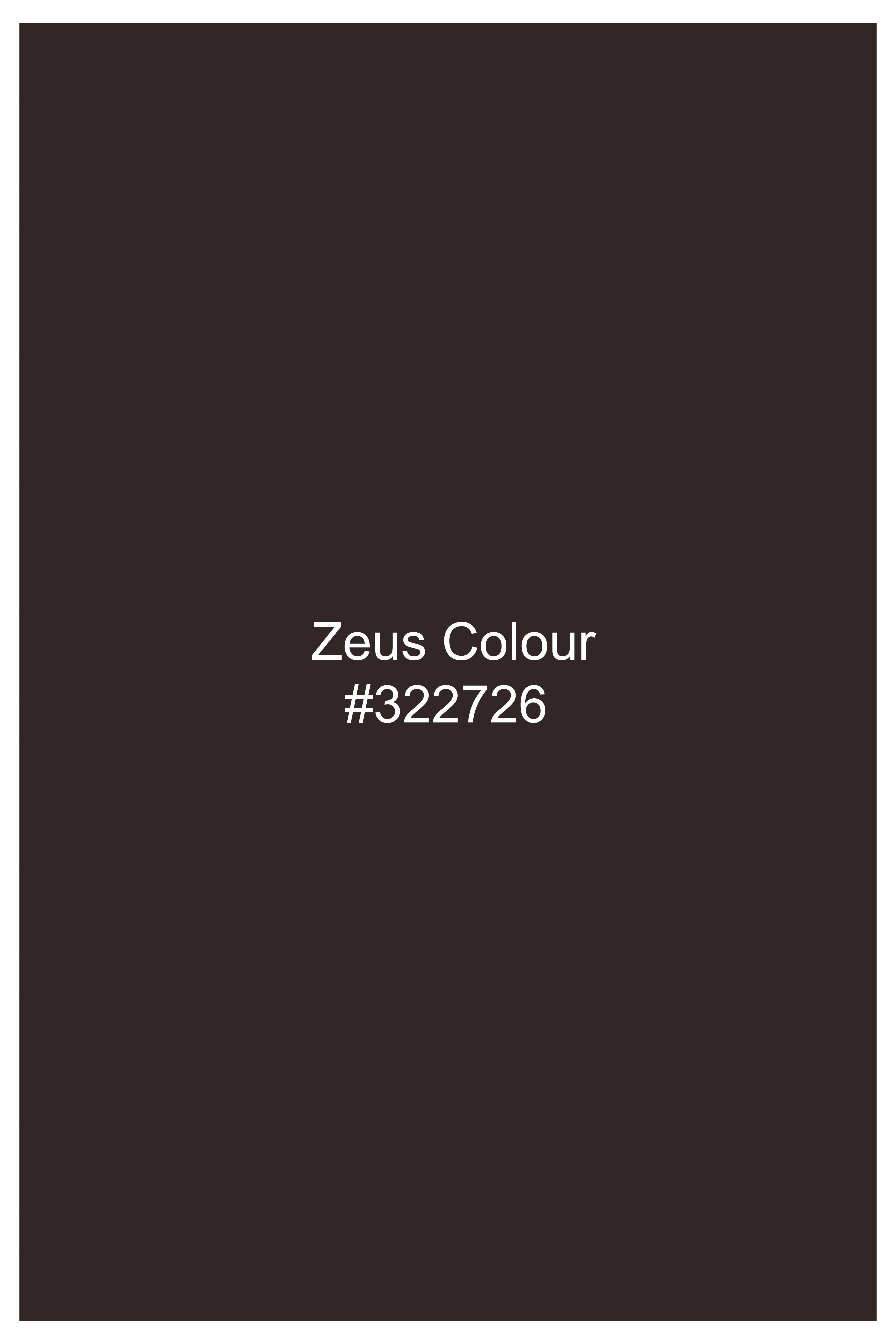 Terrivo-Zeus Brown Luxurious Linen Single Breasted Stretchable traveler Blazer