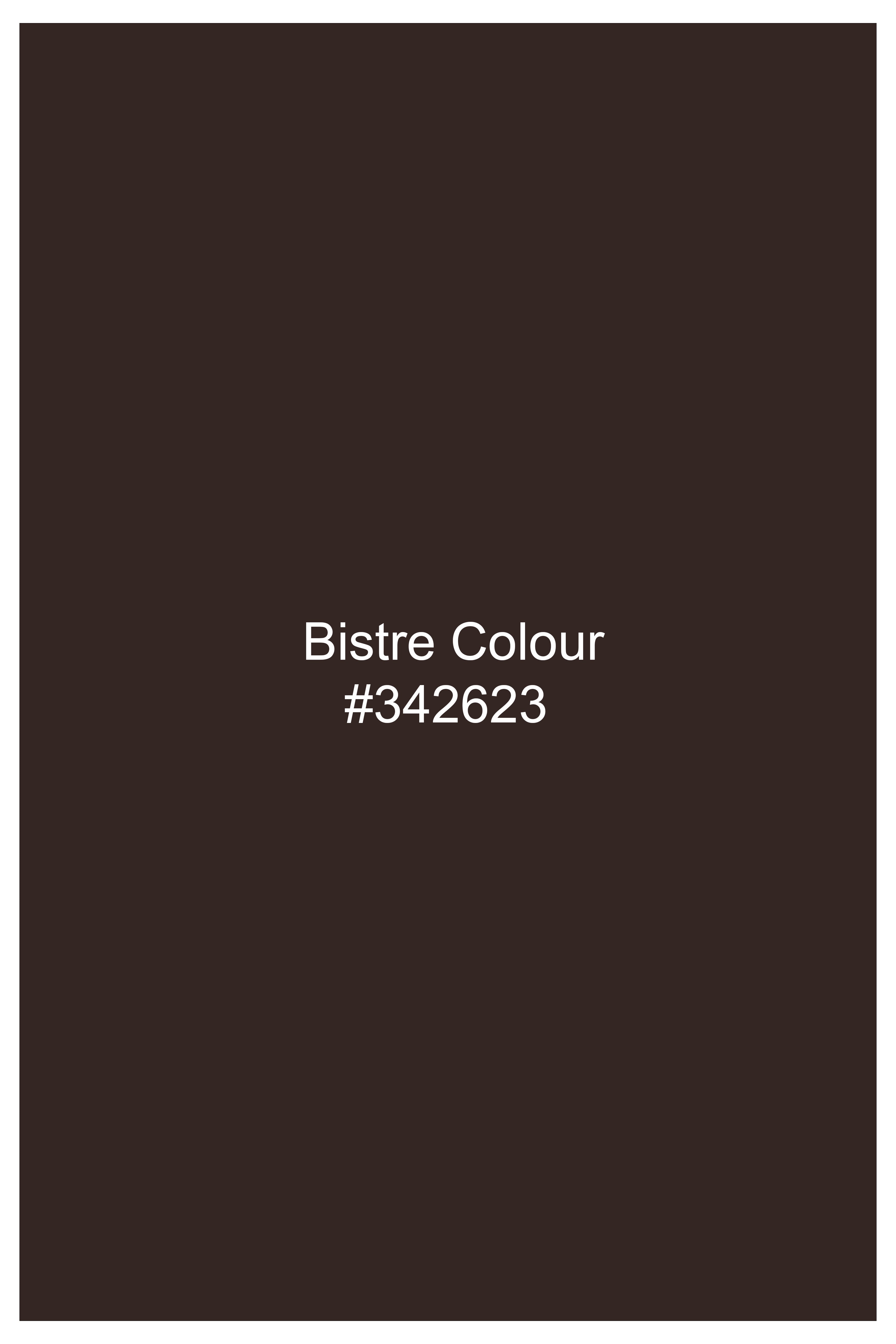 Terravo-Bistre Brown Luxurious Linen Single Breasted Sports Blazer