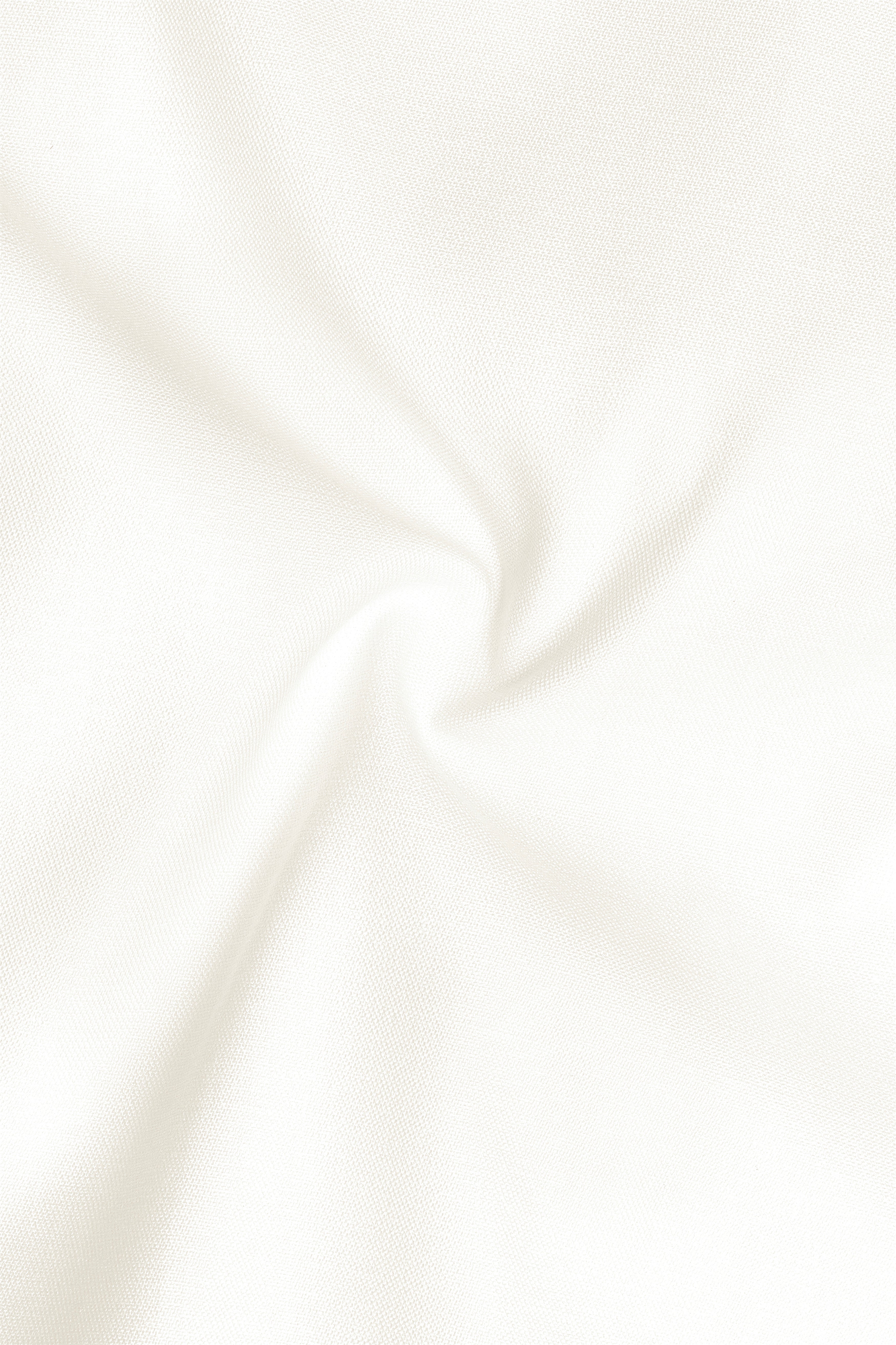 Ivory-Cararra Cream Wool Rich Peak Lapel Tuxedo Slight Stretch Blazer