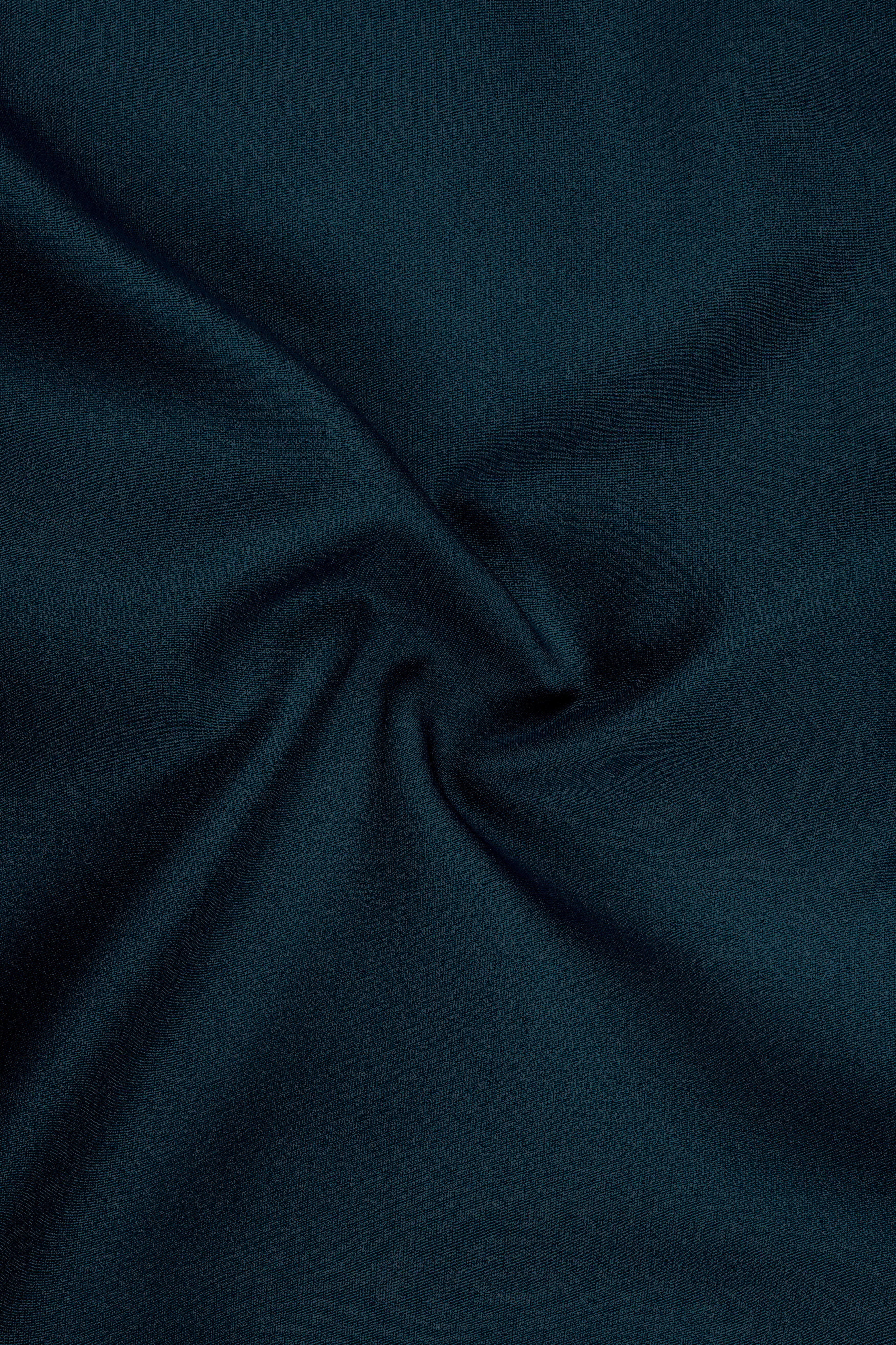 Zephyr-Korean Teal Green 4-Way Stretch Wrinkle-Free Wool Rich Double Breasted Blazer