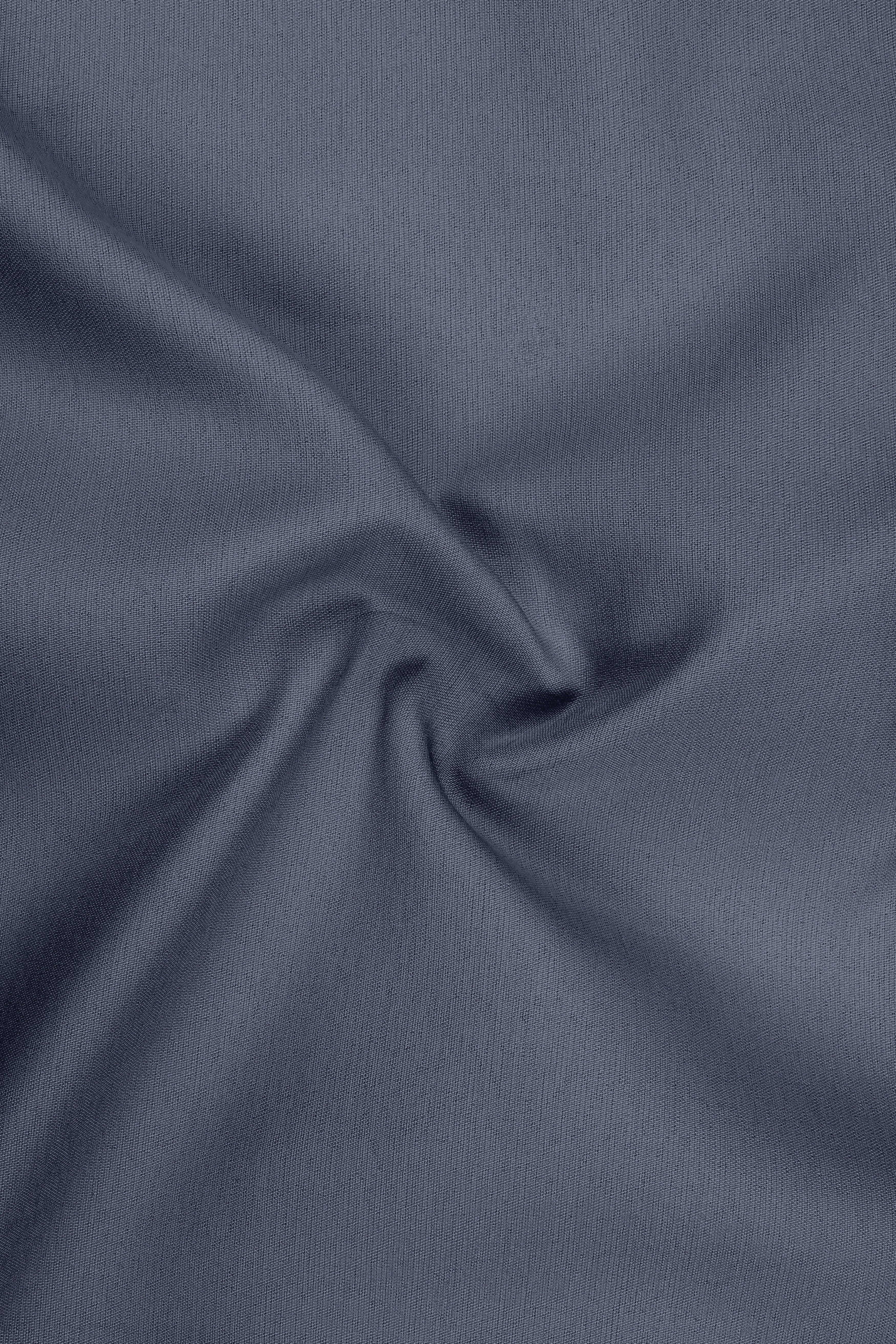 Monarch-Korean Dolphin Gray 4-Way Stretch Wrinkle-Free Wool Rich Single Breasted Blazer