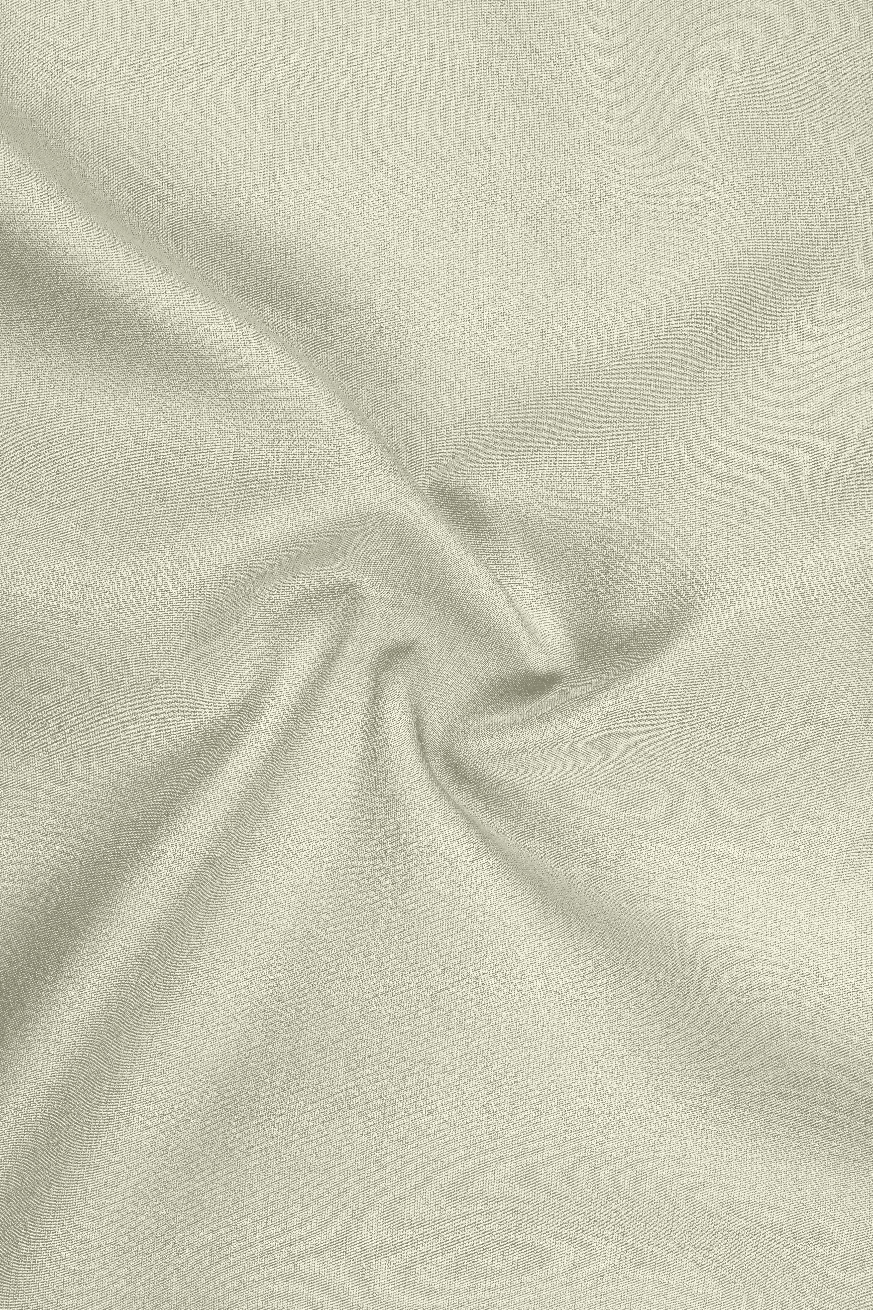 Verde-Tana Green Wool Rich Slight Stretch Single Breasted Blazer