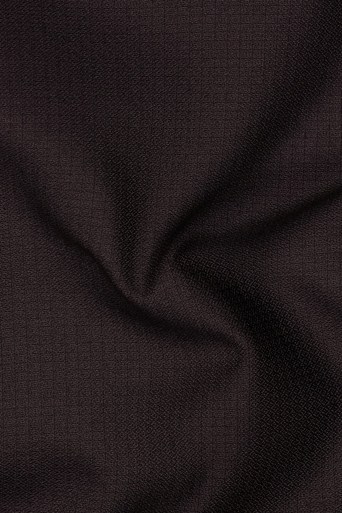 Regency-Cocoa Brown Diamond Textured Wool Rich Slight Stretch Tuxedo Blazer