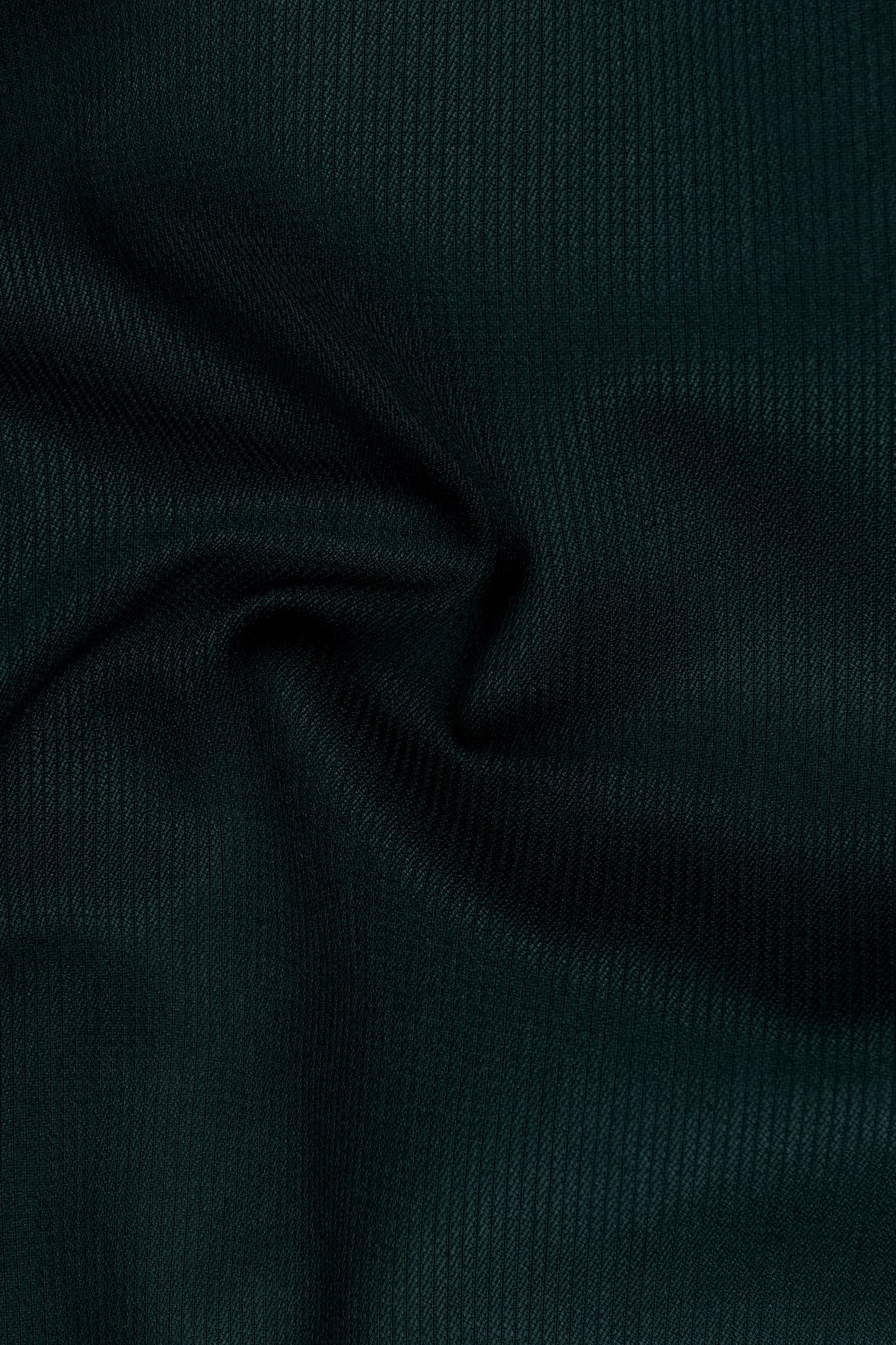 Viridian-Burnham Green Diamond Textured Wool Rich Slight Stretch Double Breasted Blazer