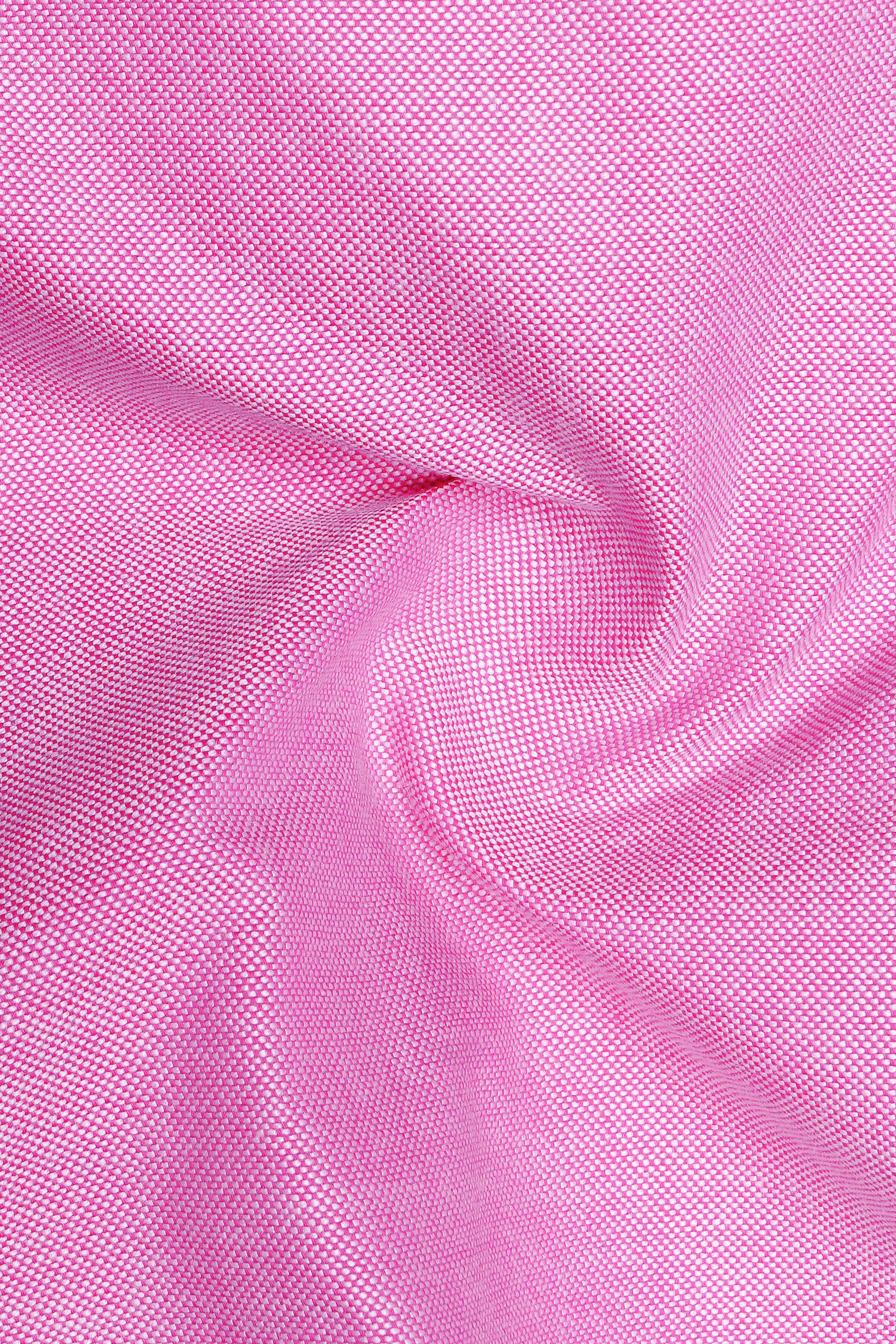 Viola Pink Textured Oxford Premium Cotton Boxer