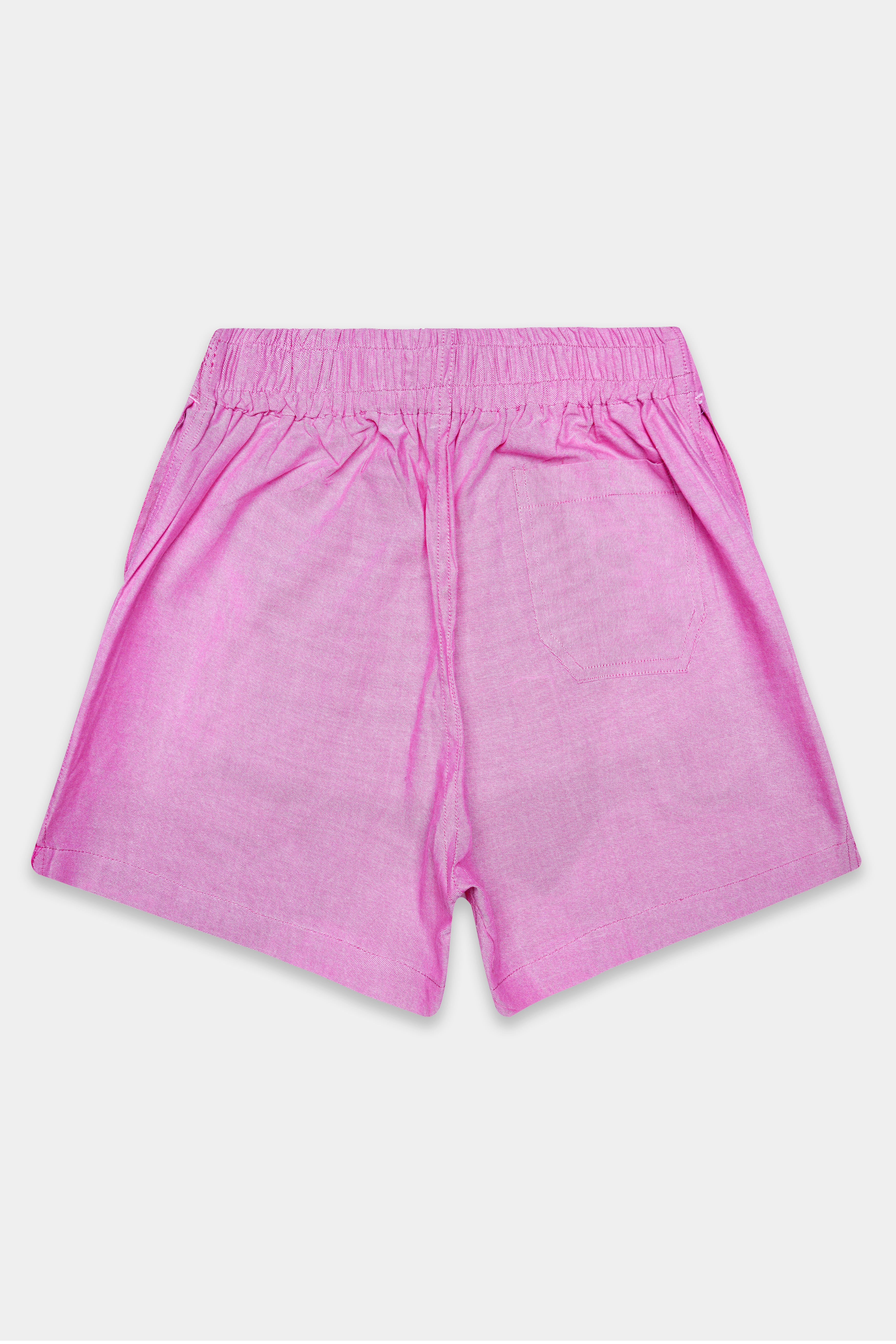 Viola Pink Textured Oxford Premium Cotton Boxer