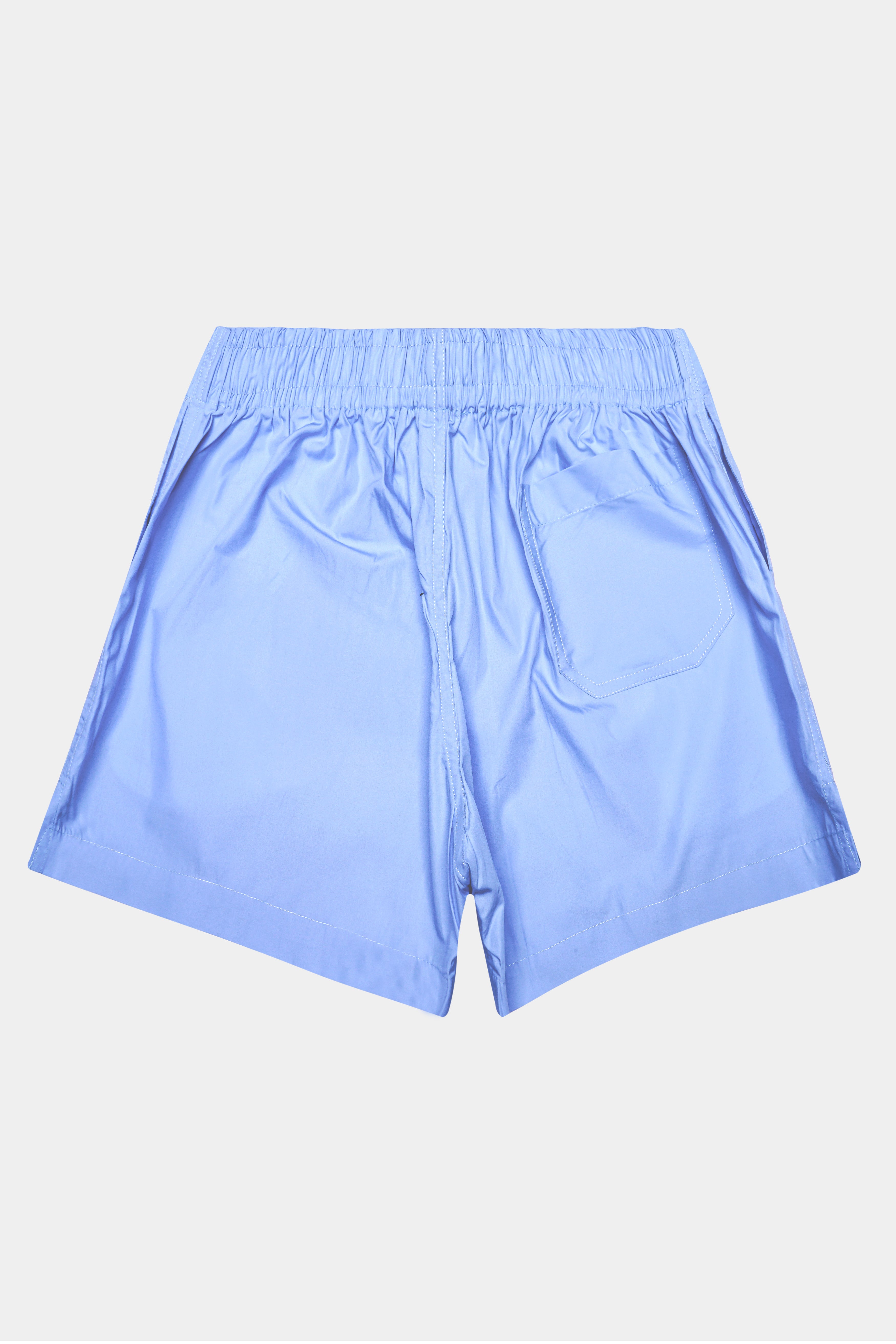 Melrose Blue Plain Solid Premium Giza Cotton Boxer