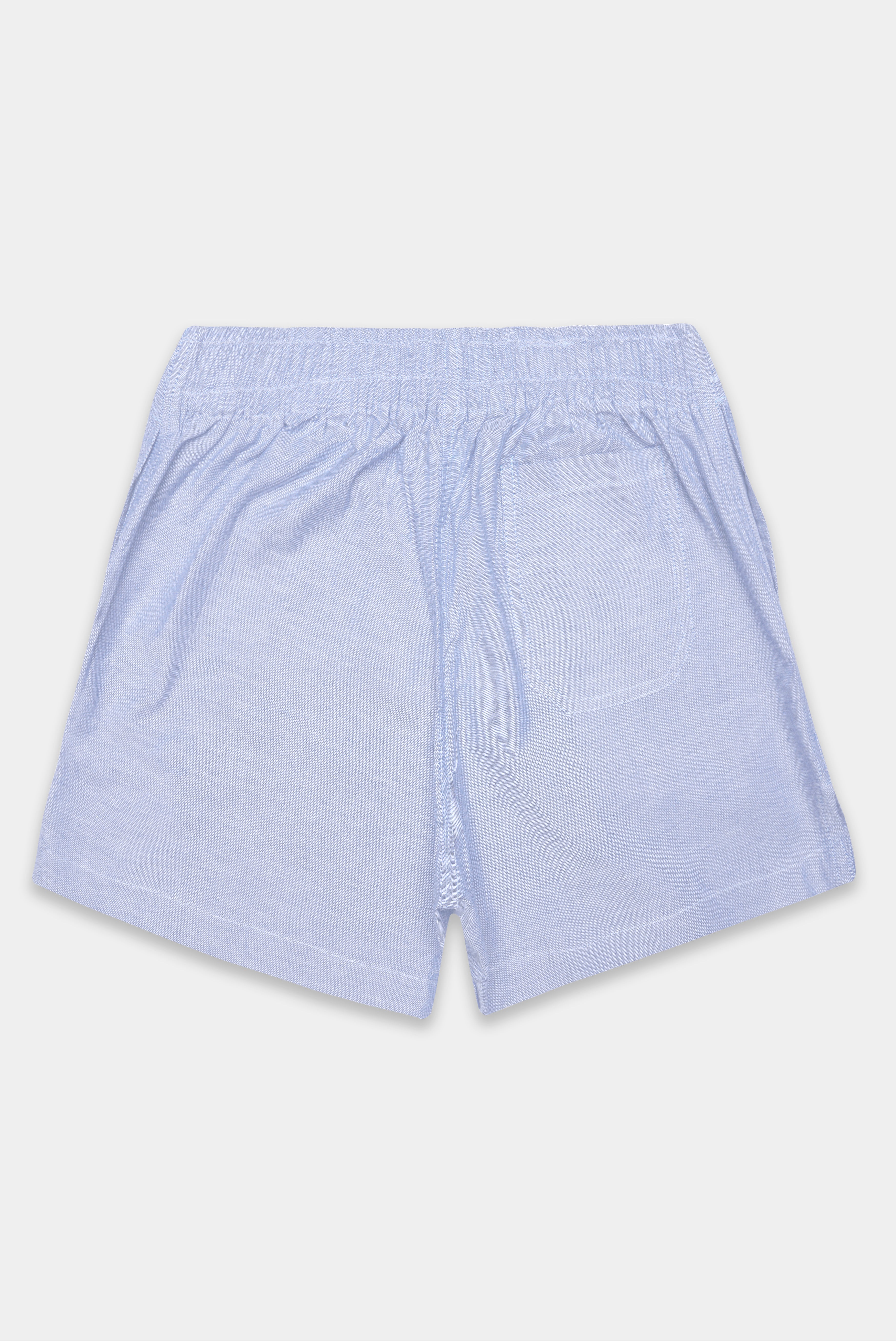 Casper Blue Textured Oxford Premium Cotton Boxer