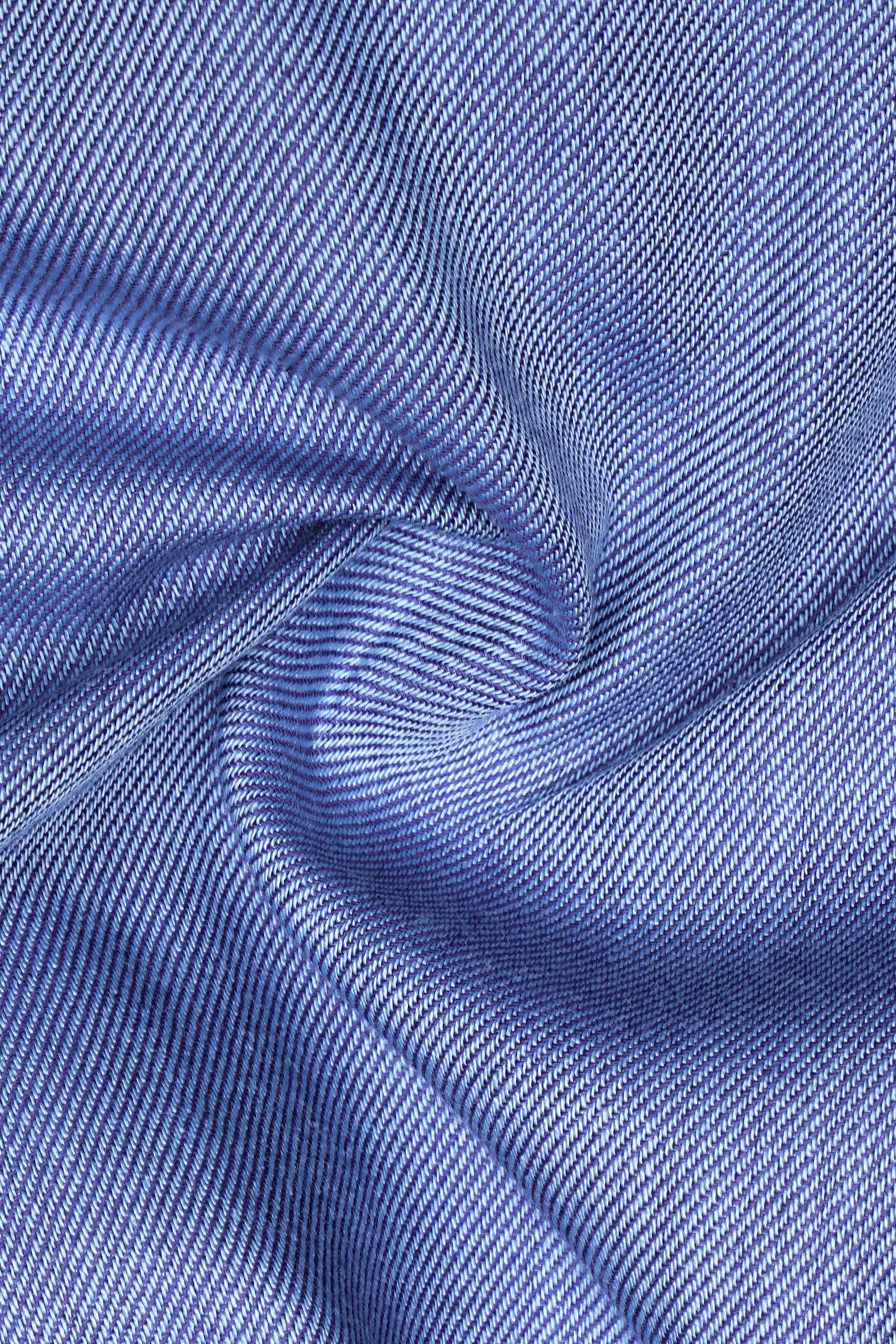 Carolina Blue Textured Oxford Premium Cotton Boxer