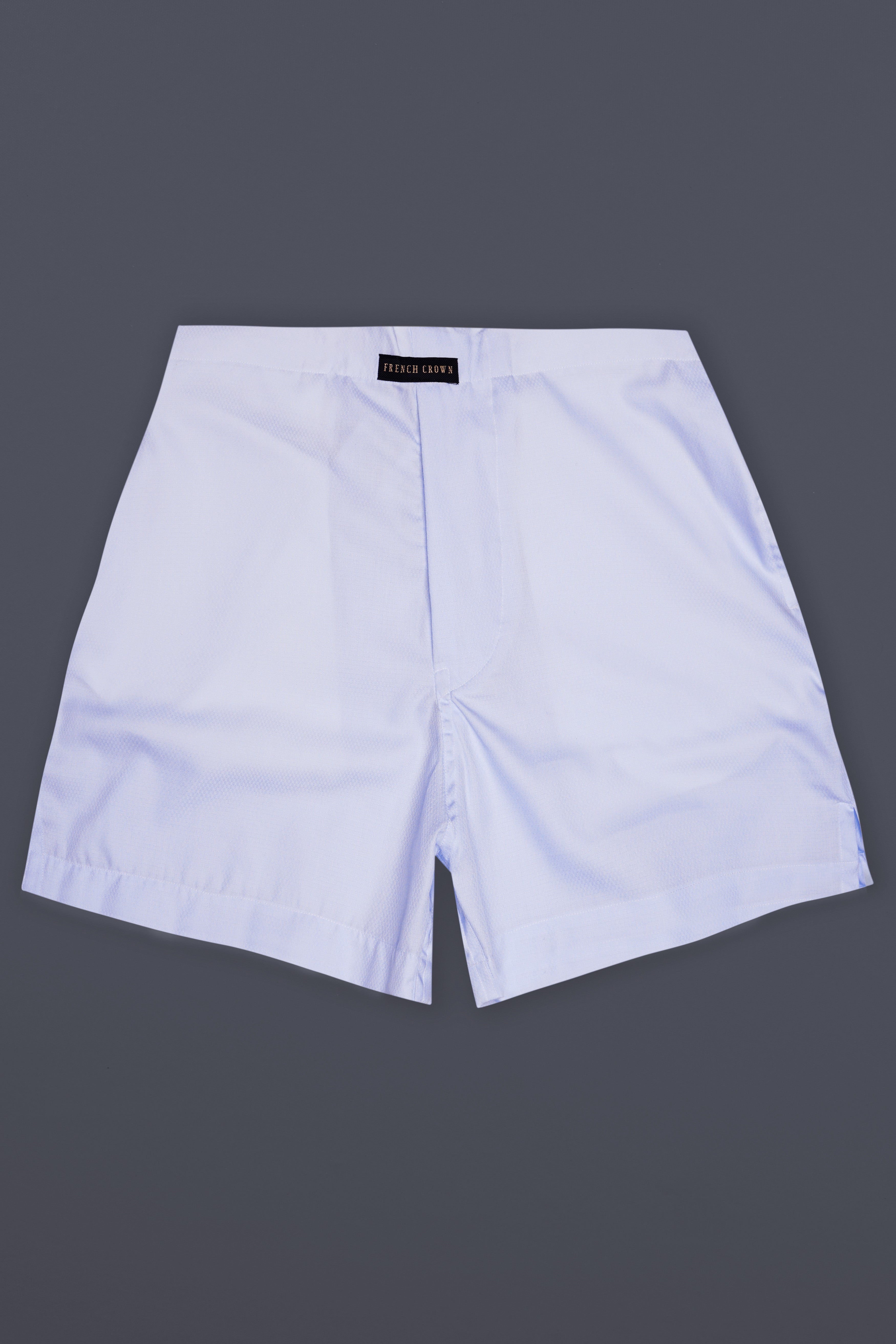 Ghost Gray Solid Premium Cotton Boxer