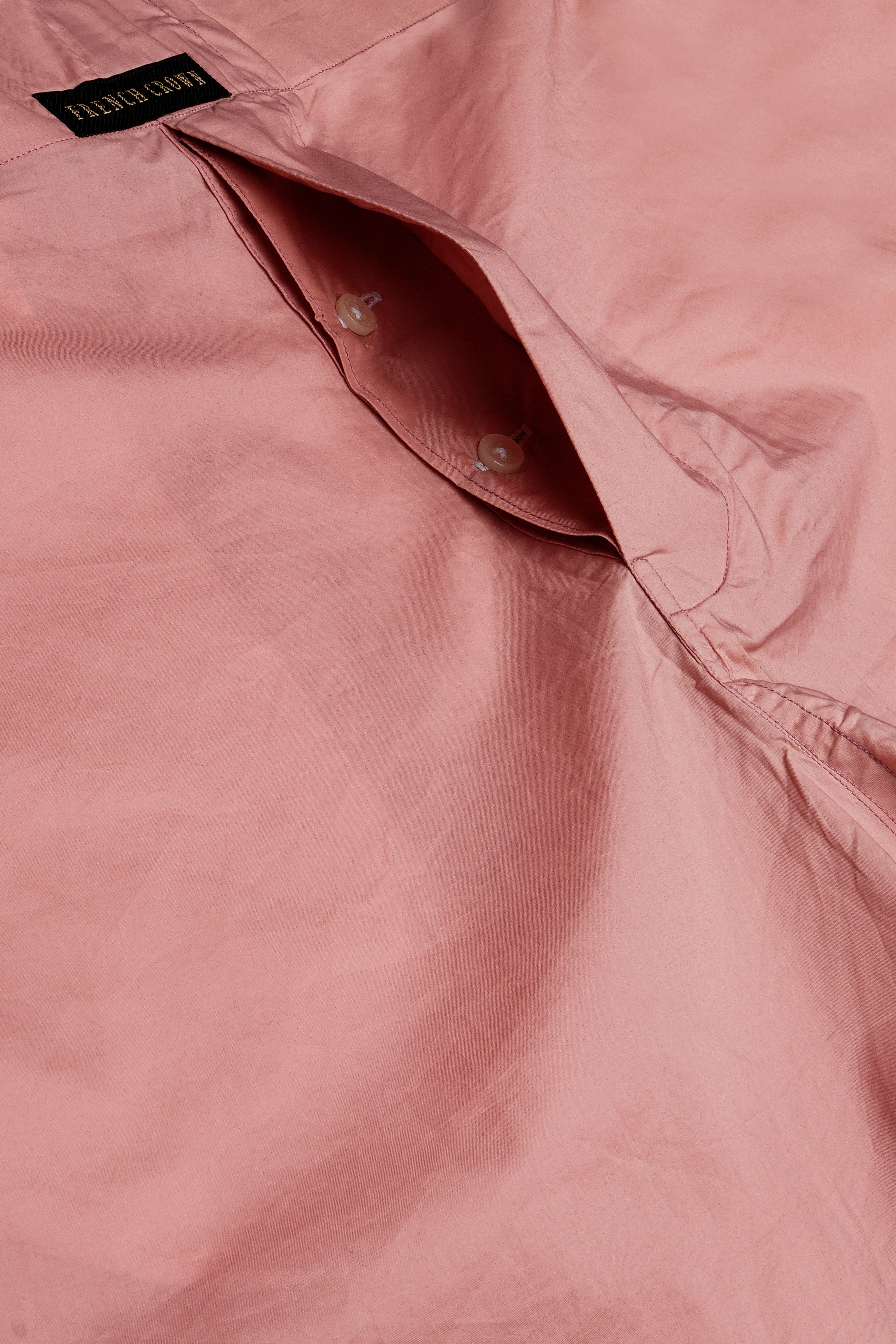 Greyish Pink Plain Solid Poplin Cotton Boxers