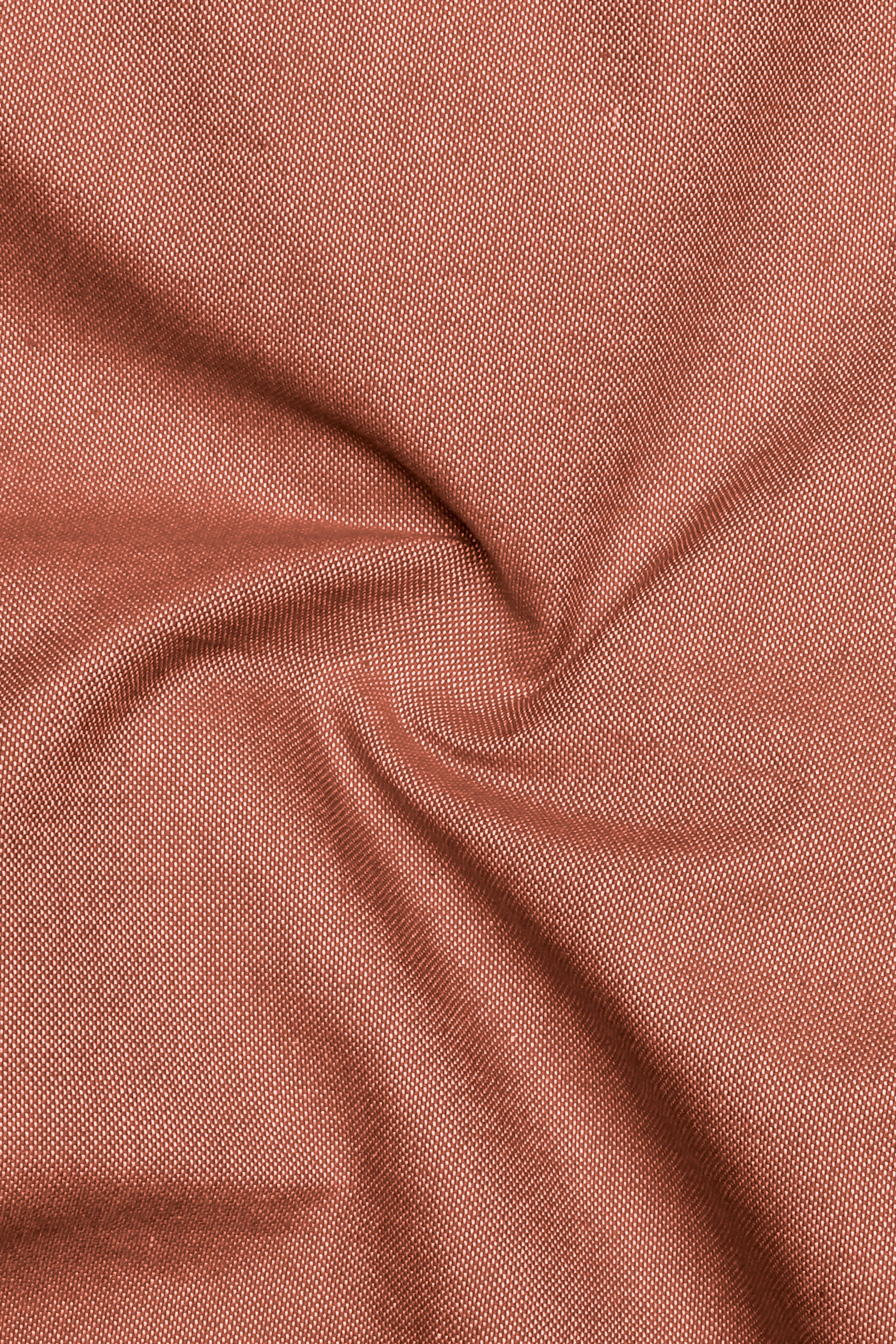 Rustline-Santa Fe Orange Solid Oxford Premium Cotton Boxer